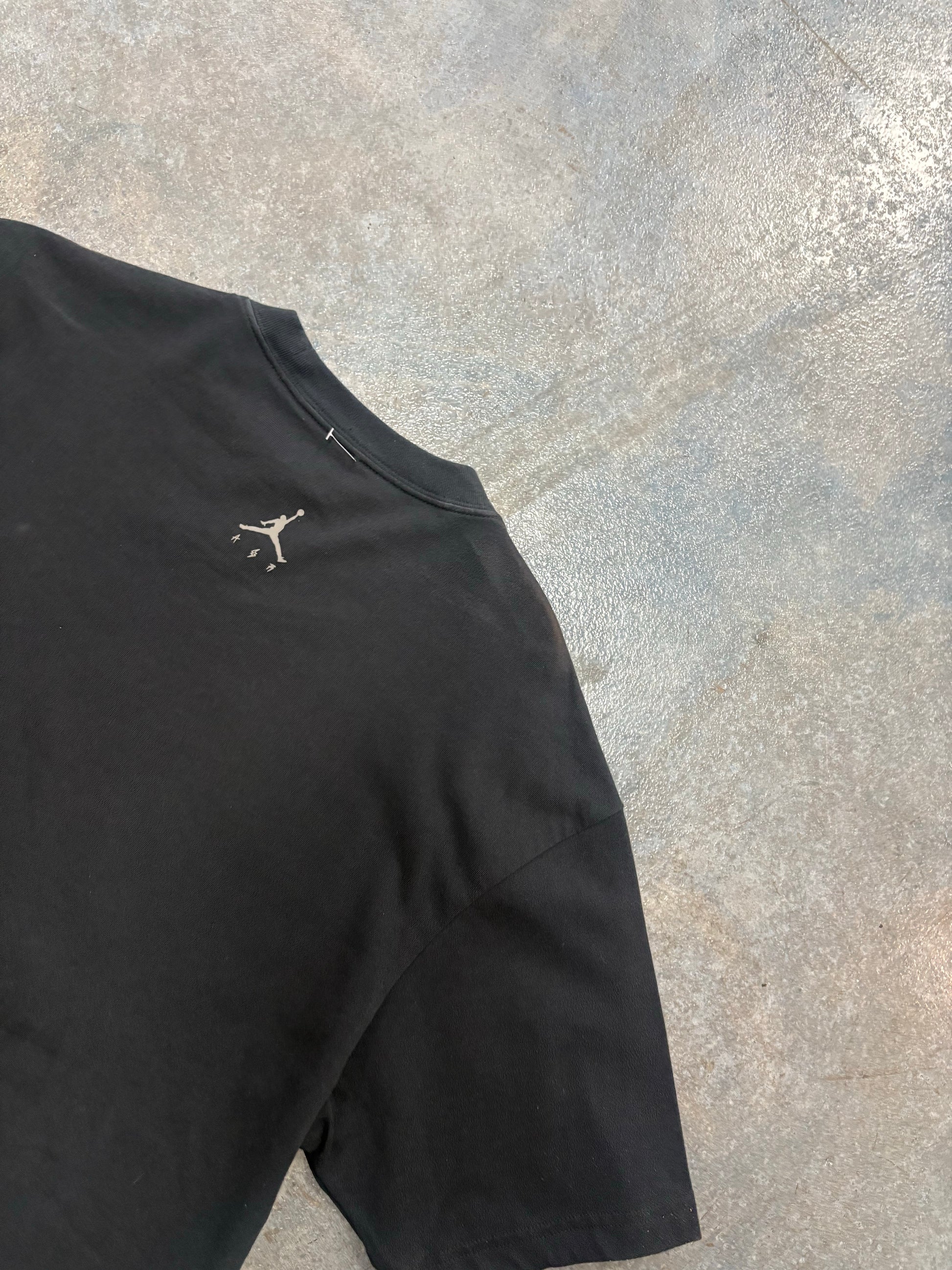 Air Jordan x J balvin Tee Black Smilie Face B68