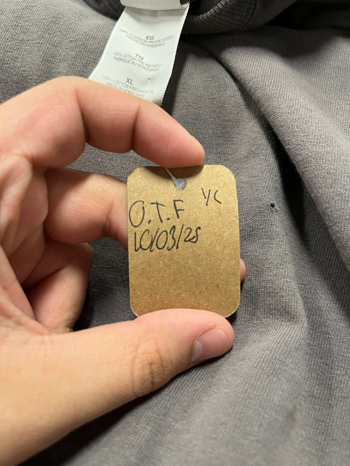 Orange County Chopper Gray Tee OTF (YC)