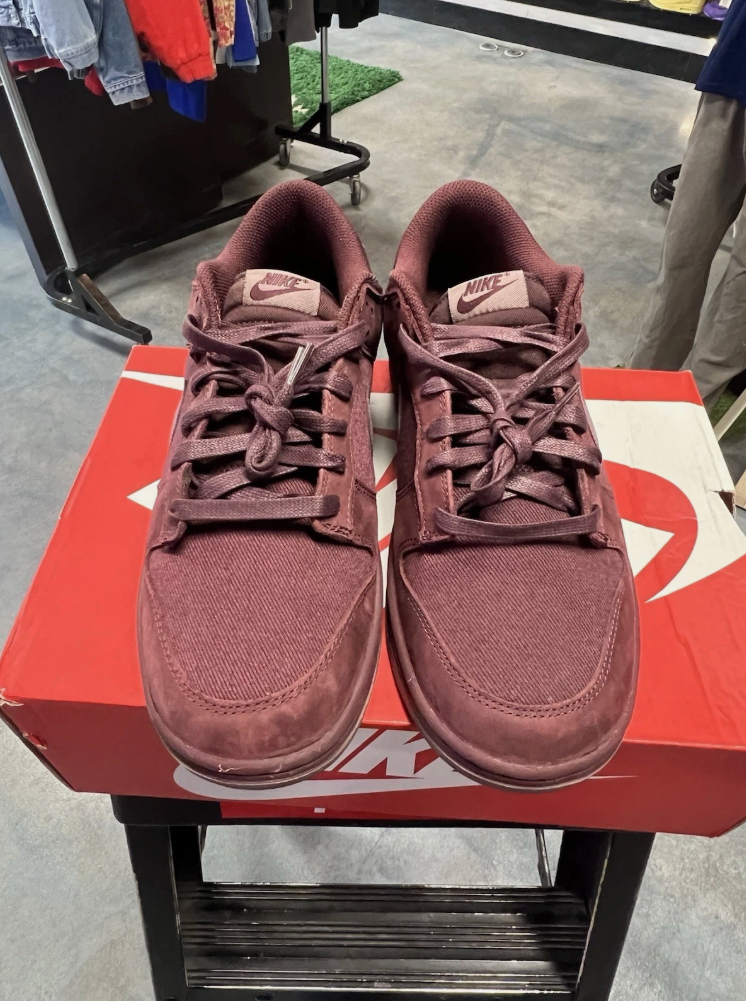 Nike Dunk Low Retro Premium Burgundy Crush (TC)