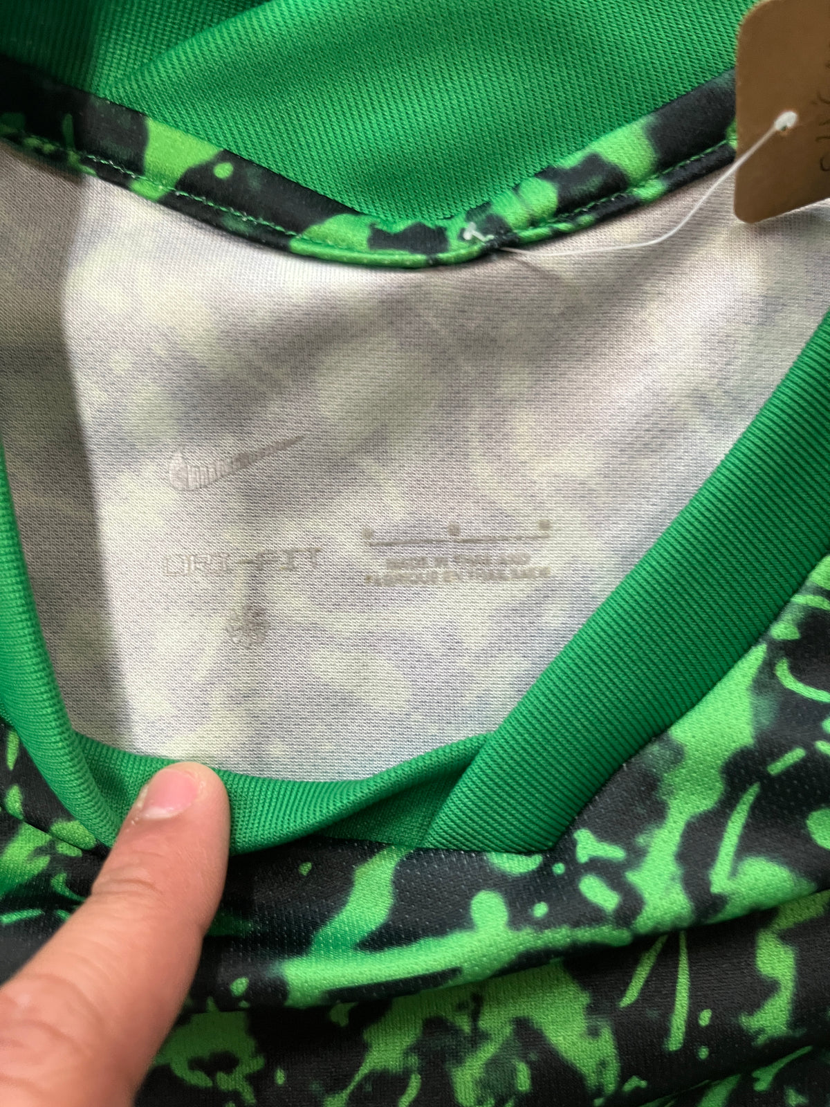 Nike Atletico Nacional soccer prematch Jersey B70