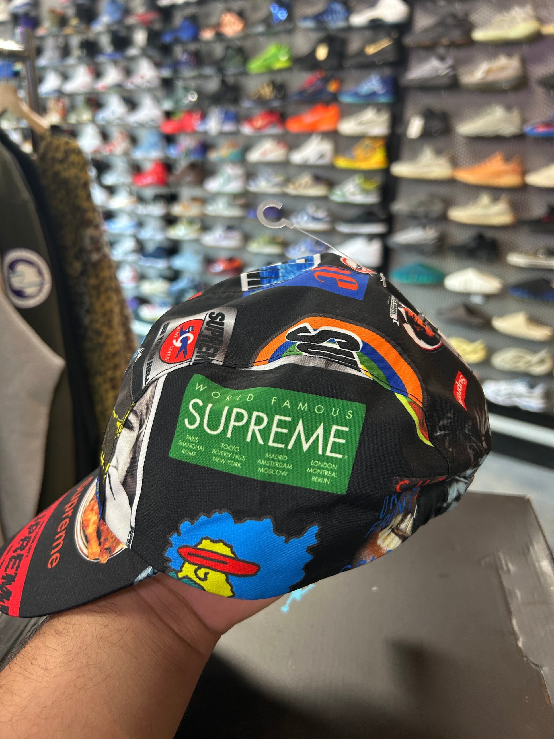 Supreme Gore-Tex Long Bill Camp Cap