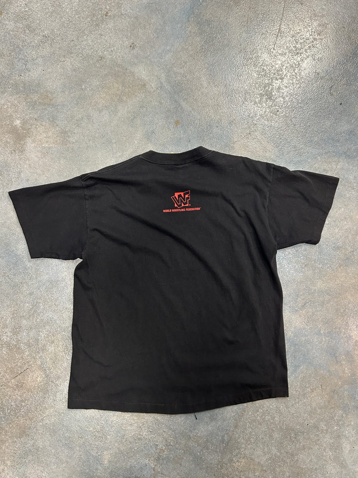 Vintage 1997 Heartbreak Kid Shawn Michaels World Wrestling Federation Black Tee