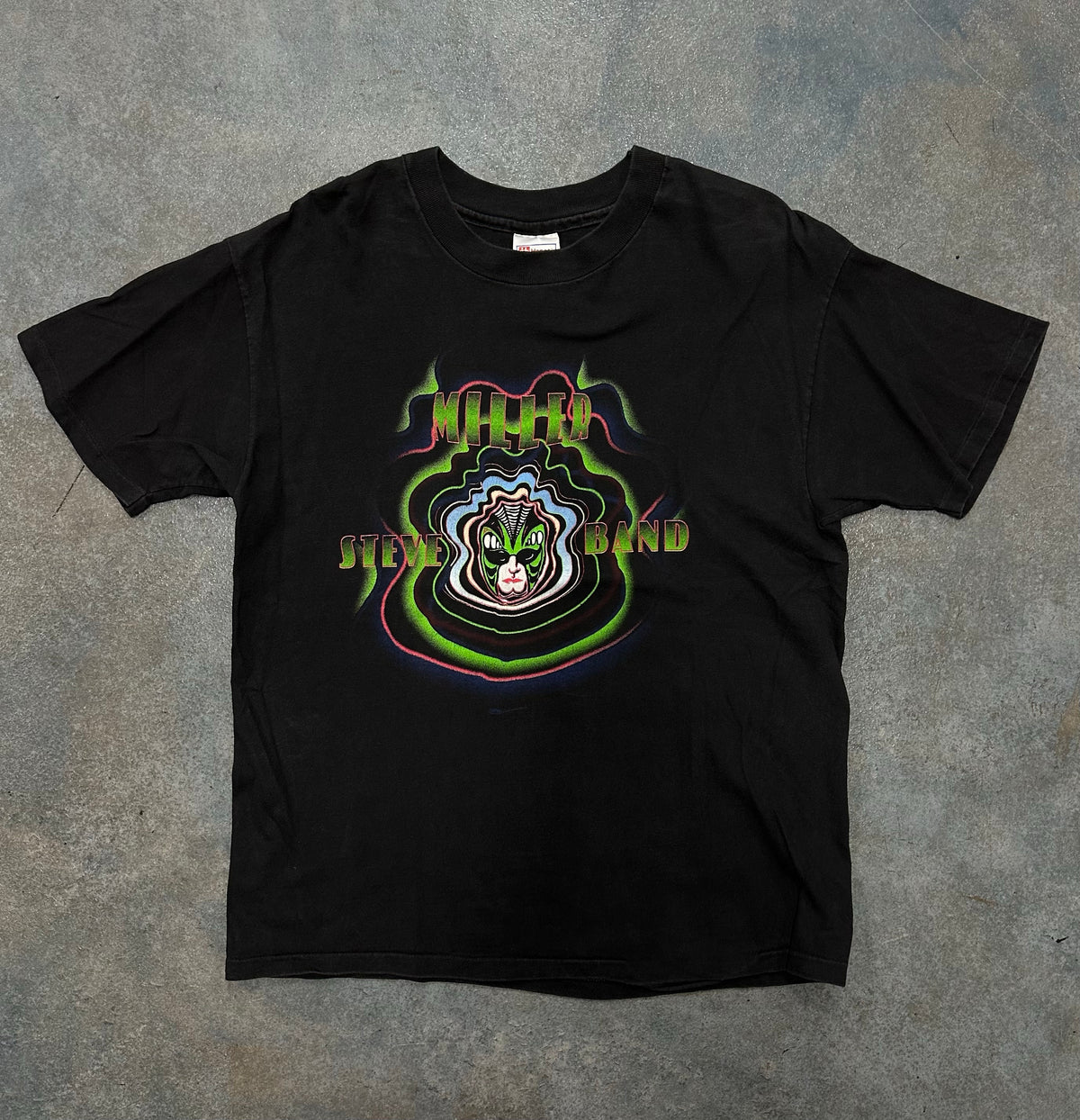 Miller Steve band Black Tee OTF