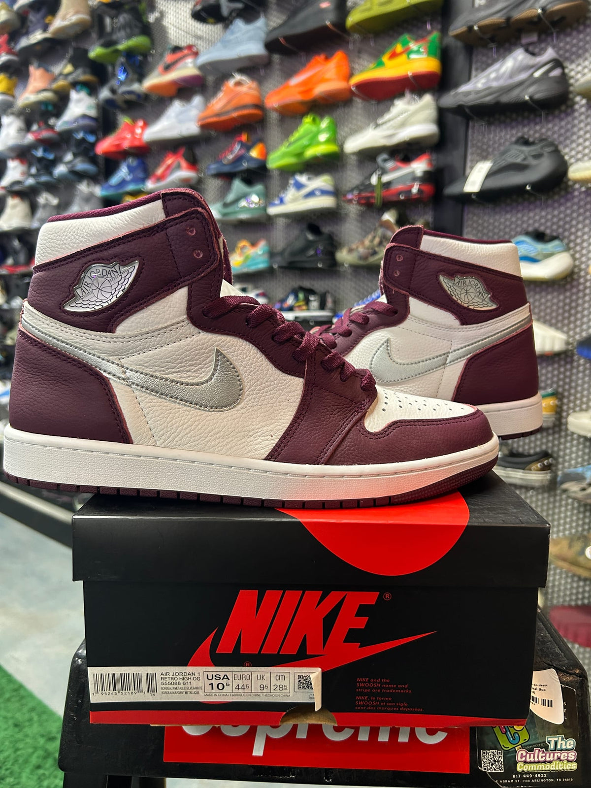 Jordan 1 Retro High OG Bordeaux