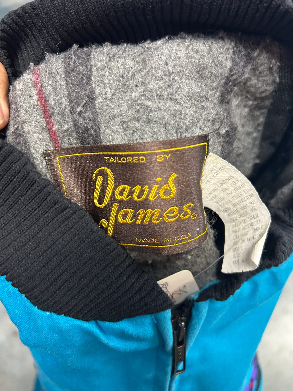 Vintage Aztec David James Blue Jacket