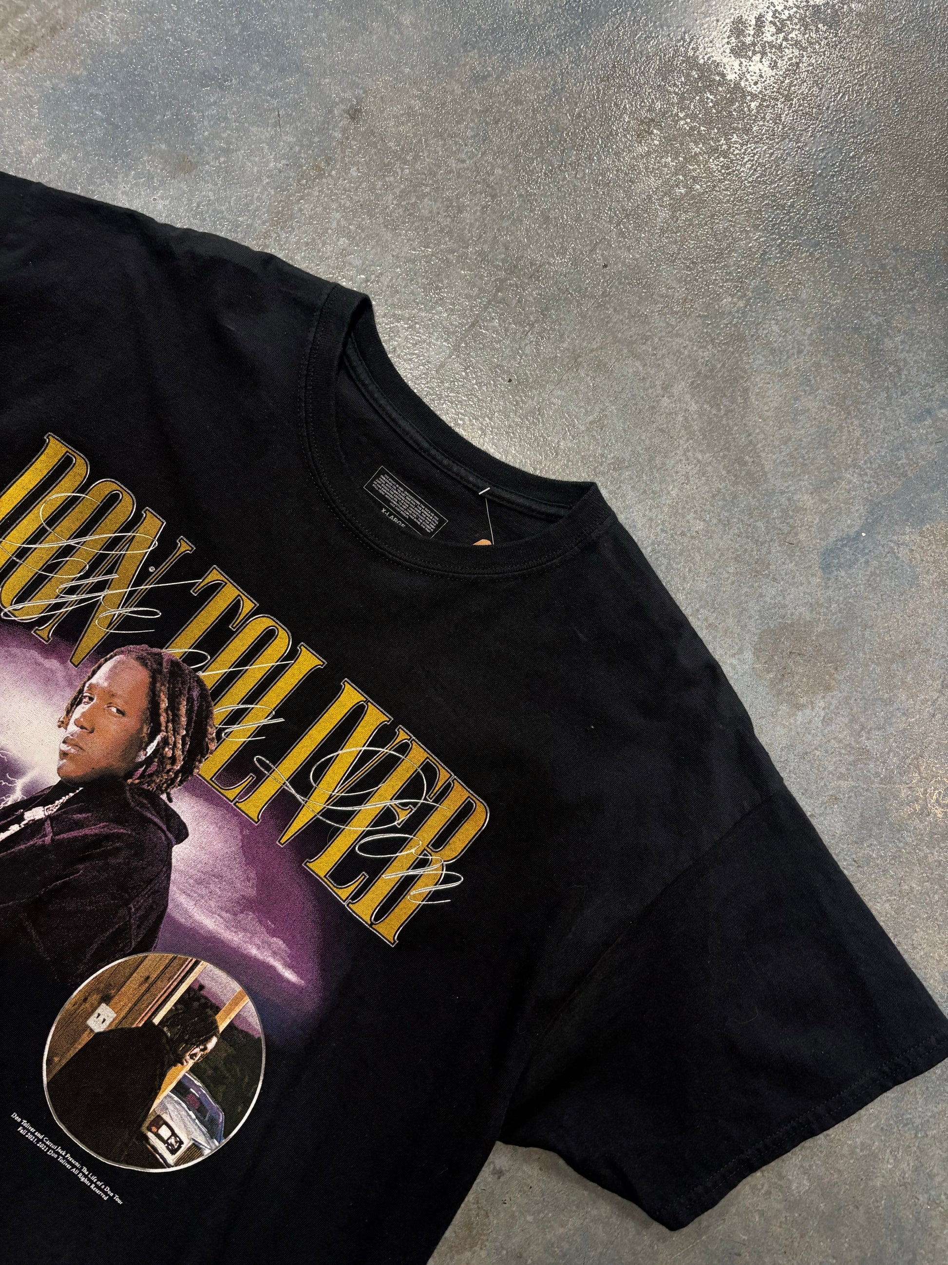 Don Toliver Life Of a Don 2021 Cactus Jack Tour Merch OTF