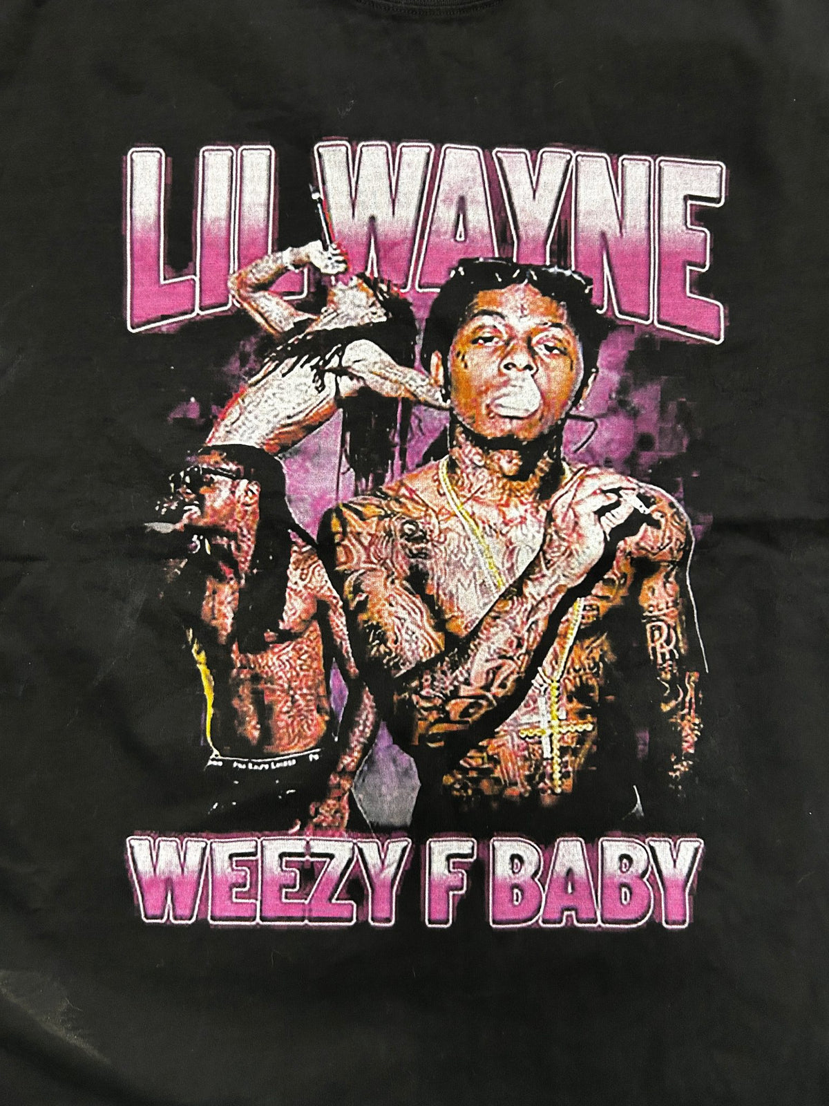 Lil Wayne T Shirt Weezy F Baby Vintage Rap Tee Black