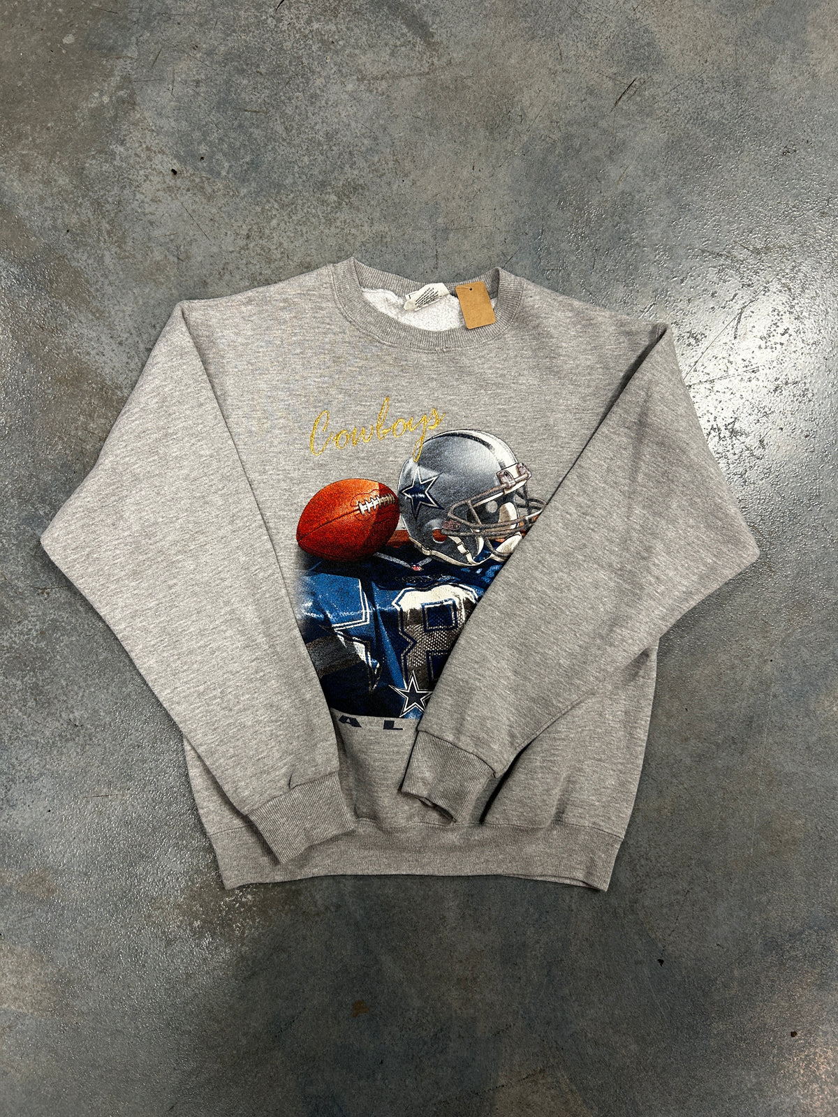 Vintage Dallas Cowboys Gray Crewneck