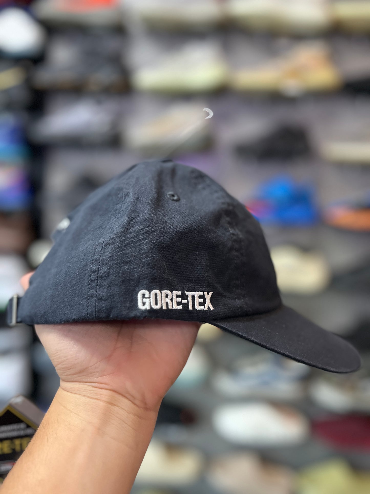 Gore-Tex S Logo 6-Panel Cap Black