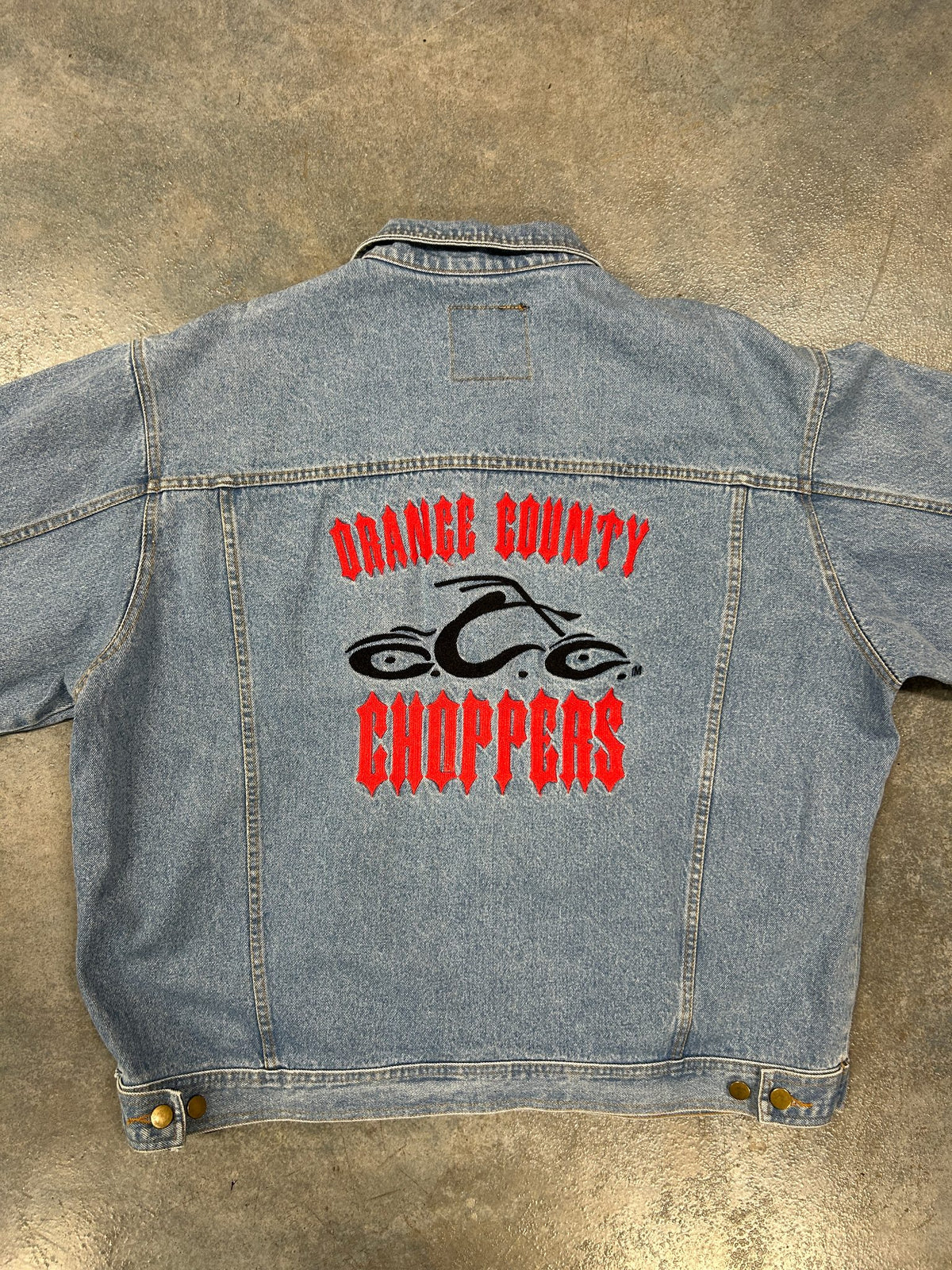 Vintage Orange County Jean Jacket