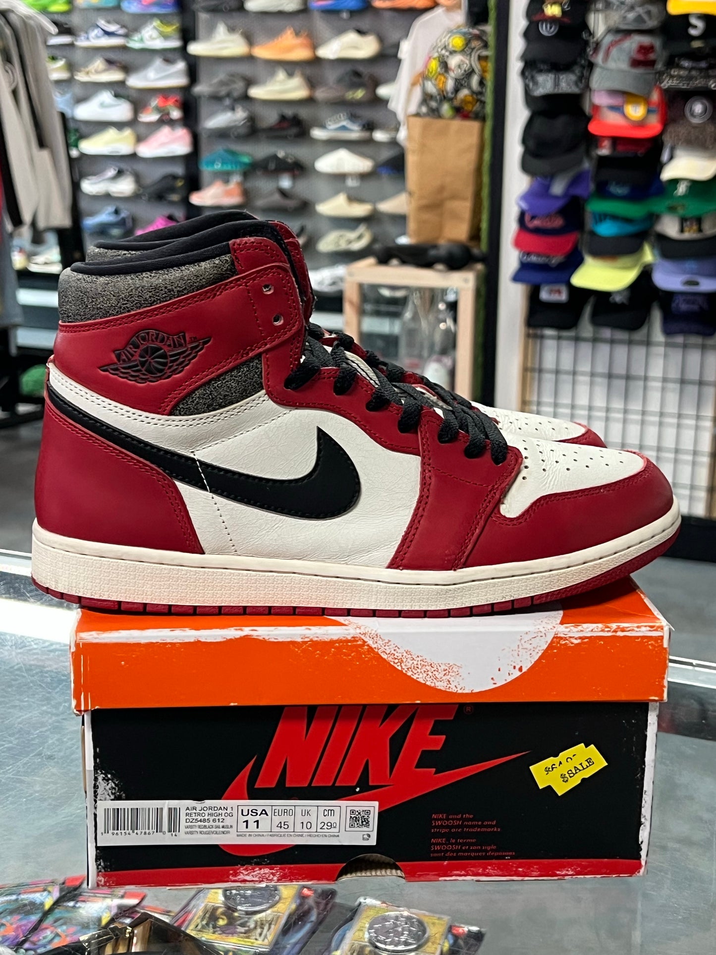 Jordan 1 Retro High OG Chicago Lost and Found