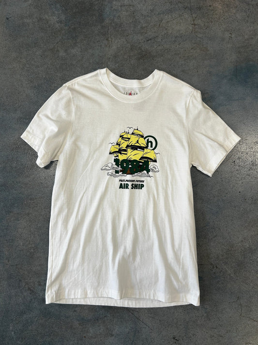 1984 Air Ship Jordan x Hidden White Tee