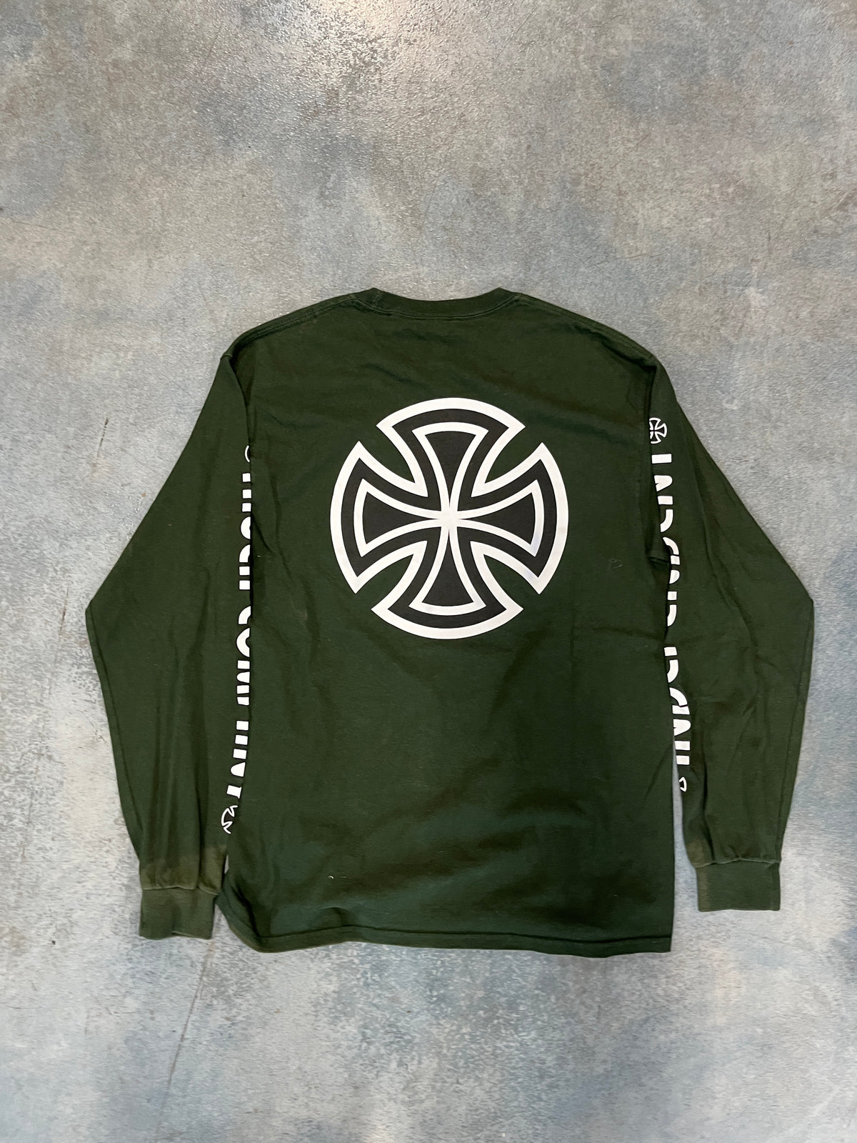 Built to Grind Green Longsleeve OTF