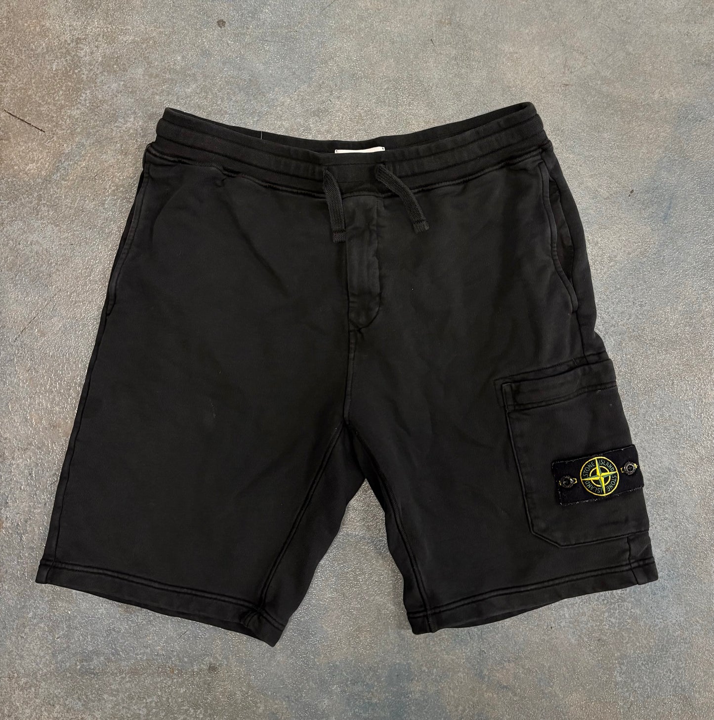 Black Stone Island Shorts