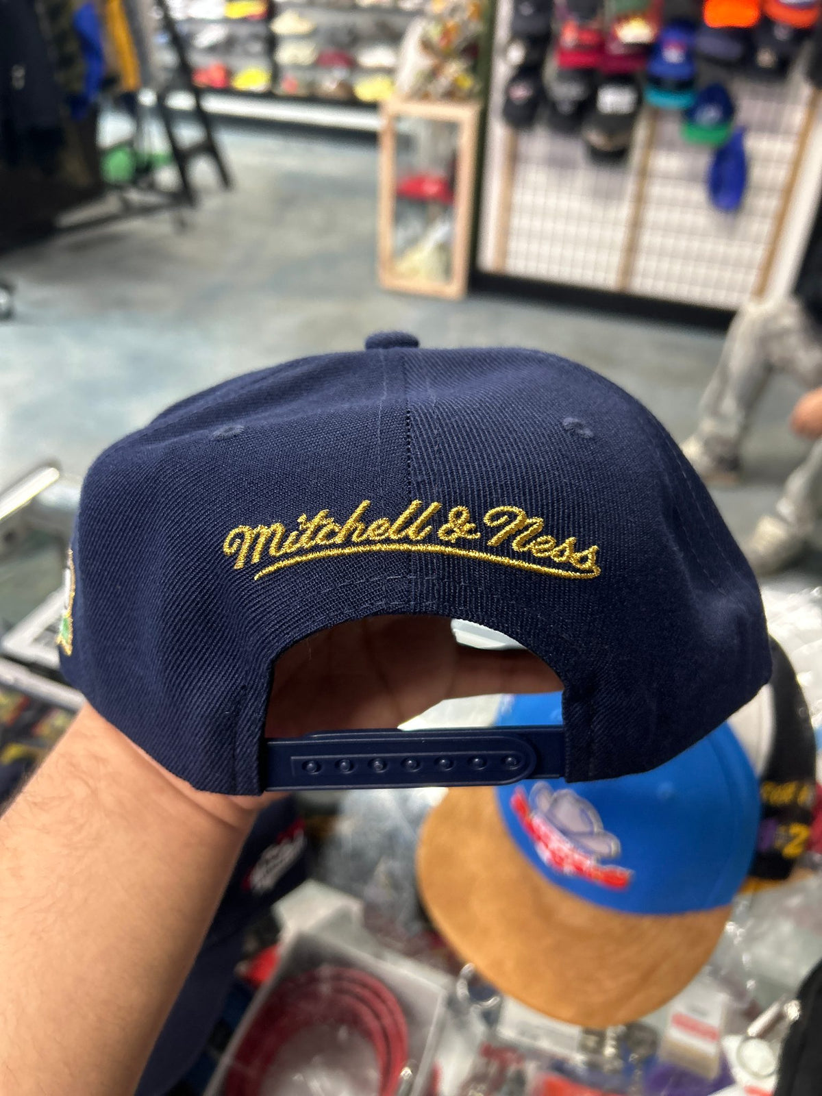 Mitchell & Ness x Budweiser "Courtside" NBA Snapback Hat