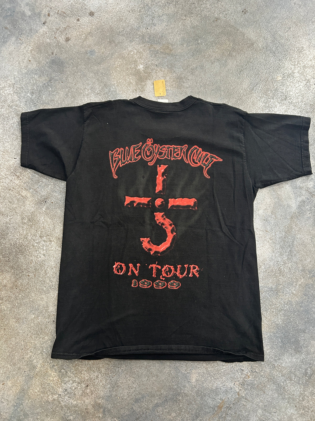 Vintage 1999 Blue Oyster Cult "Dont Fear The Reaper" TOur Concert Merch Tee B62