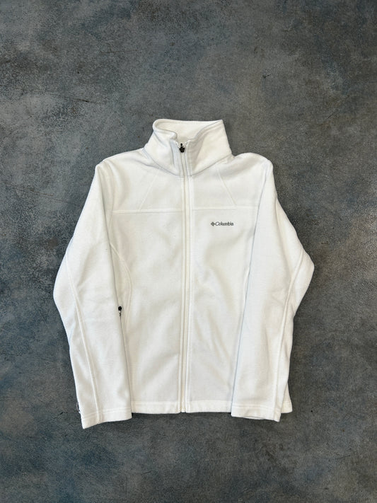 Columbia Women's White Zip Up