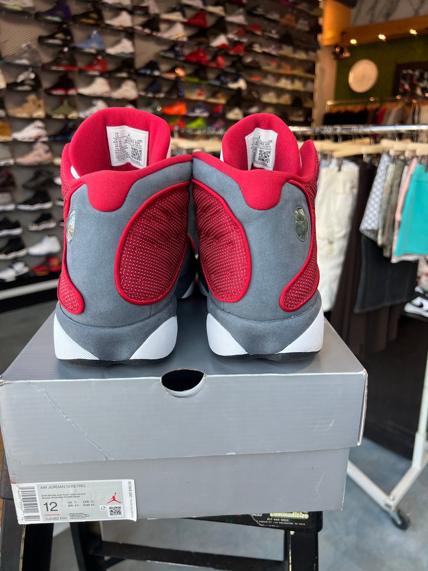 Jordan 13 Retro Gym Red Flint Grey