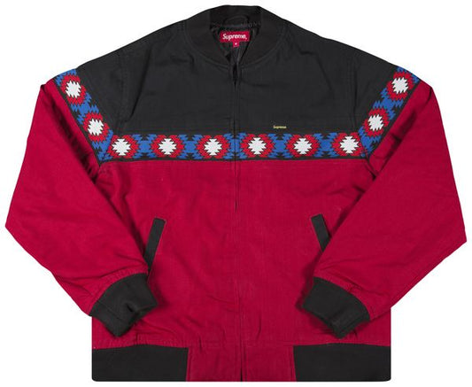 Supreme Trail Jacket Black/Red SS2017