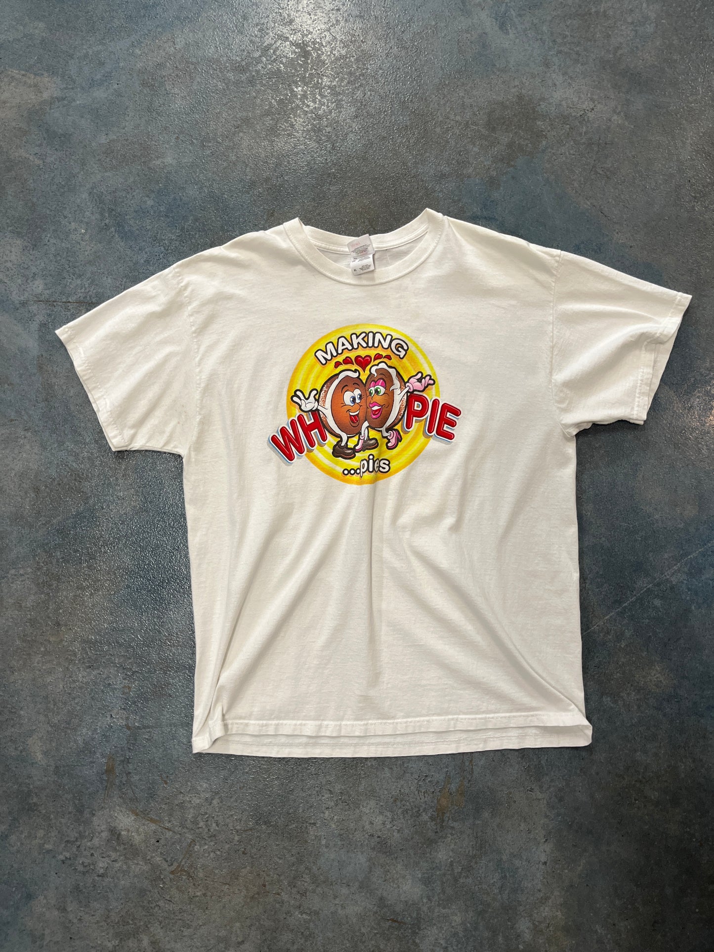 Vintage Making Whoopie Pies Get Some Gray Graphic T-Shirt OTF