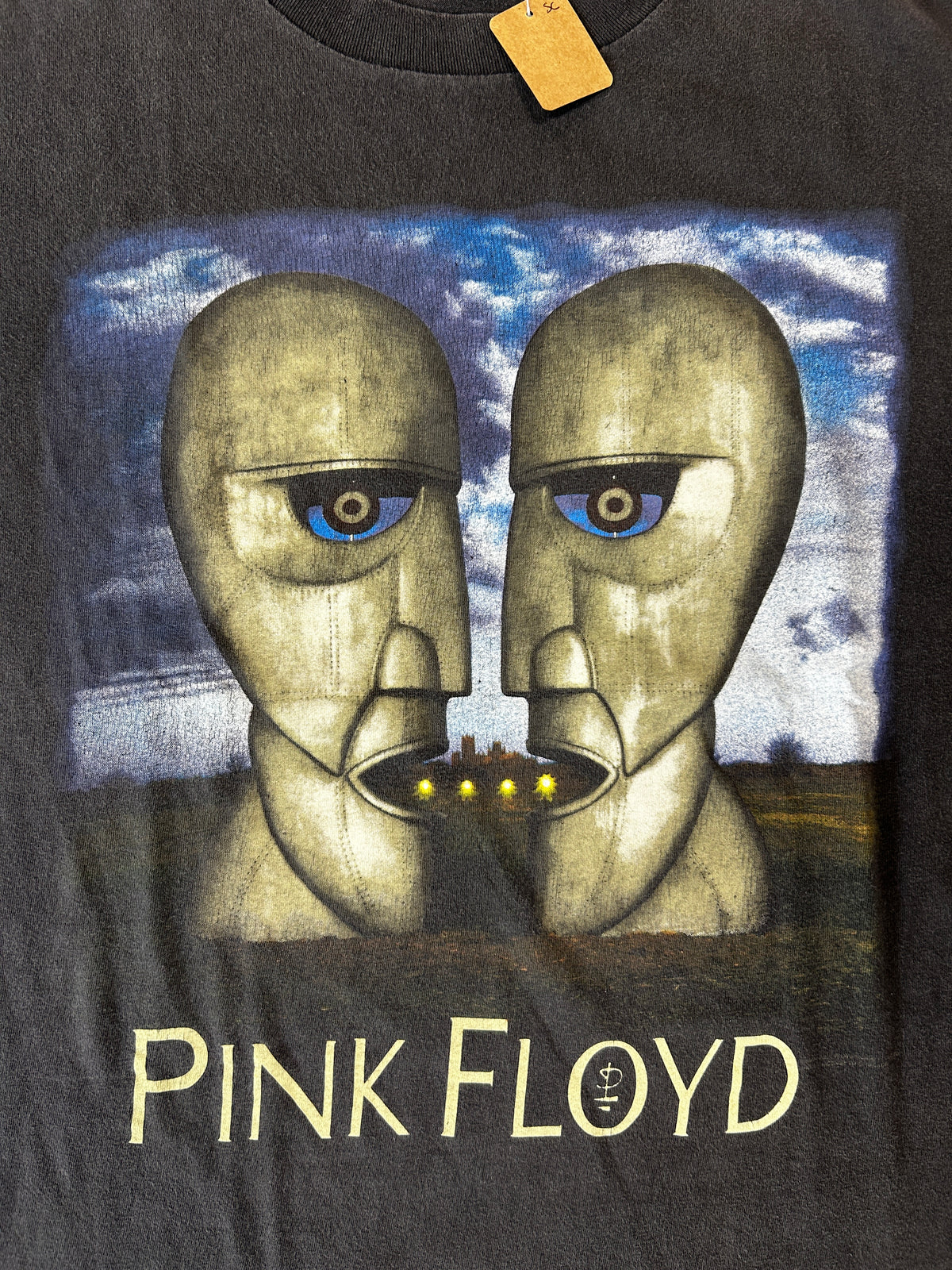 Vintage 1994 Pink Floyd Division Bell Tour Shirt Brockum Worldwide Men L 90s Tee (SC) B66