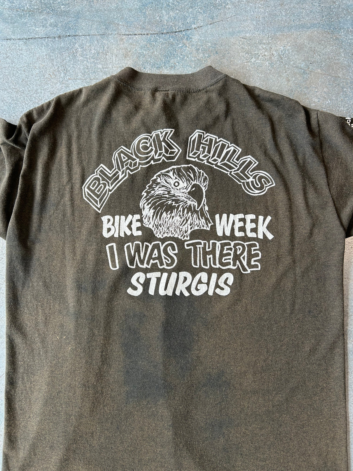 Black Hills Rally and Races Tee Black OTF
