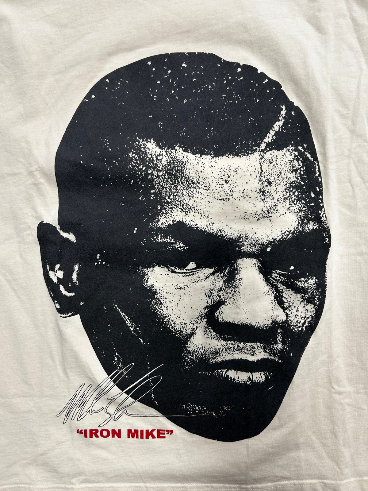 Modern Vintage Mike Tyson "Iron Mike" Graphic Cream Tee