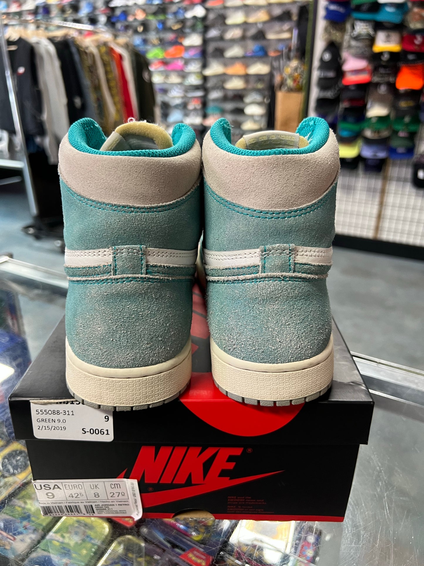 Jordan 1 Retro High Turbo Green