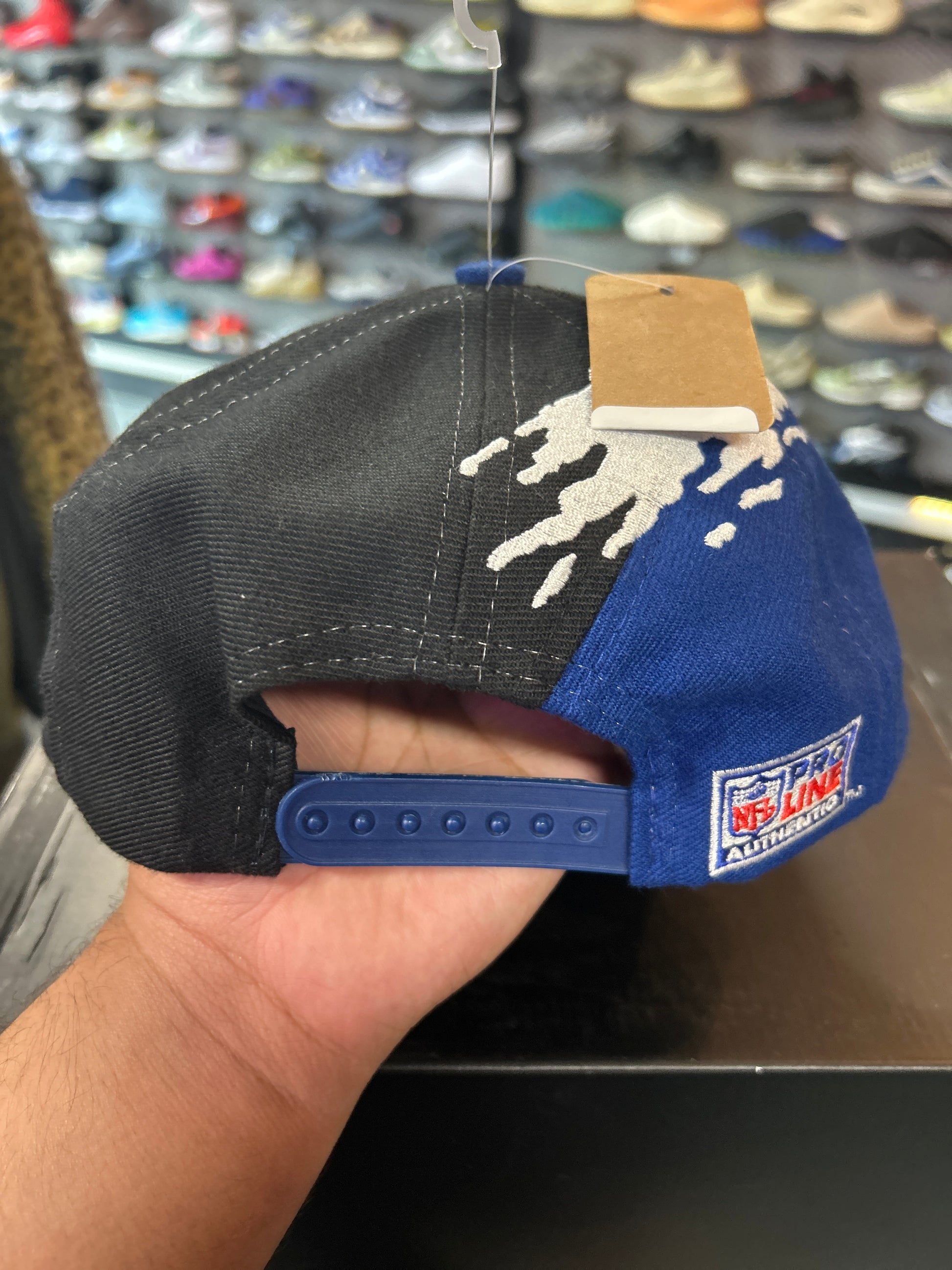VTG DALLAS COWBOYS 90'S SPLASH BLACK SNAPBACK OTF