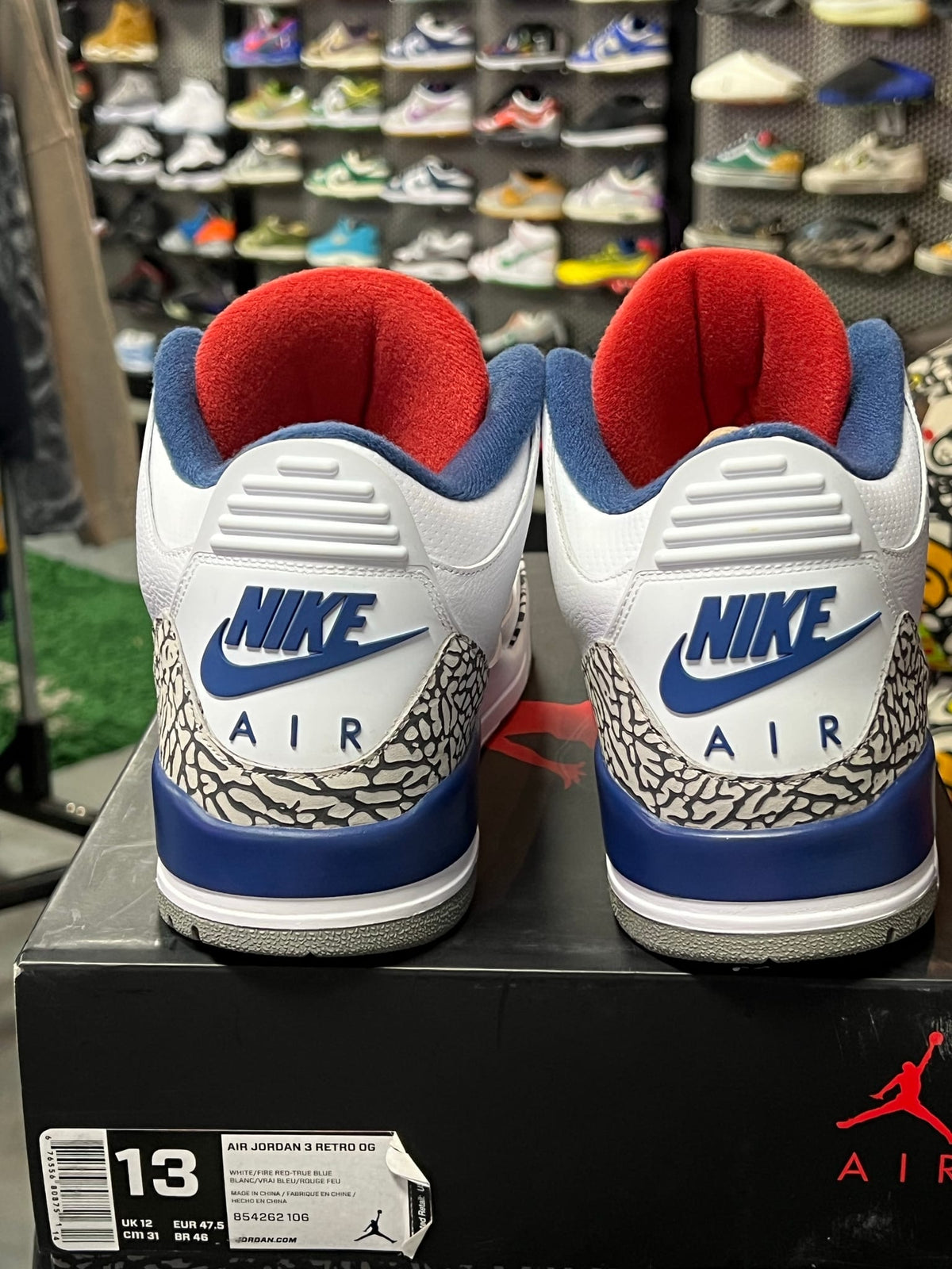 Jordan 3 Retro True Blue (2016)