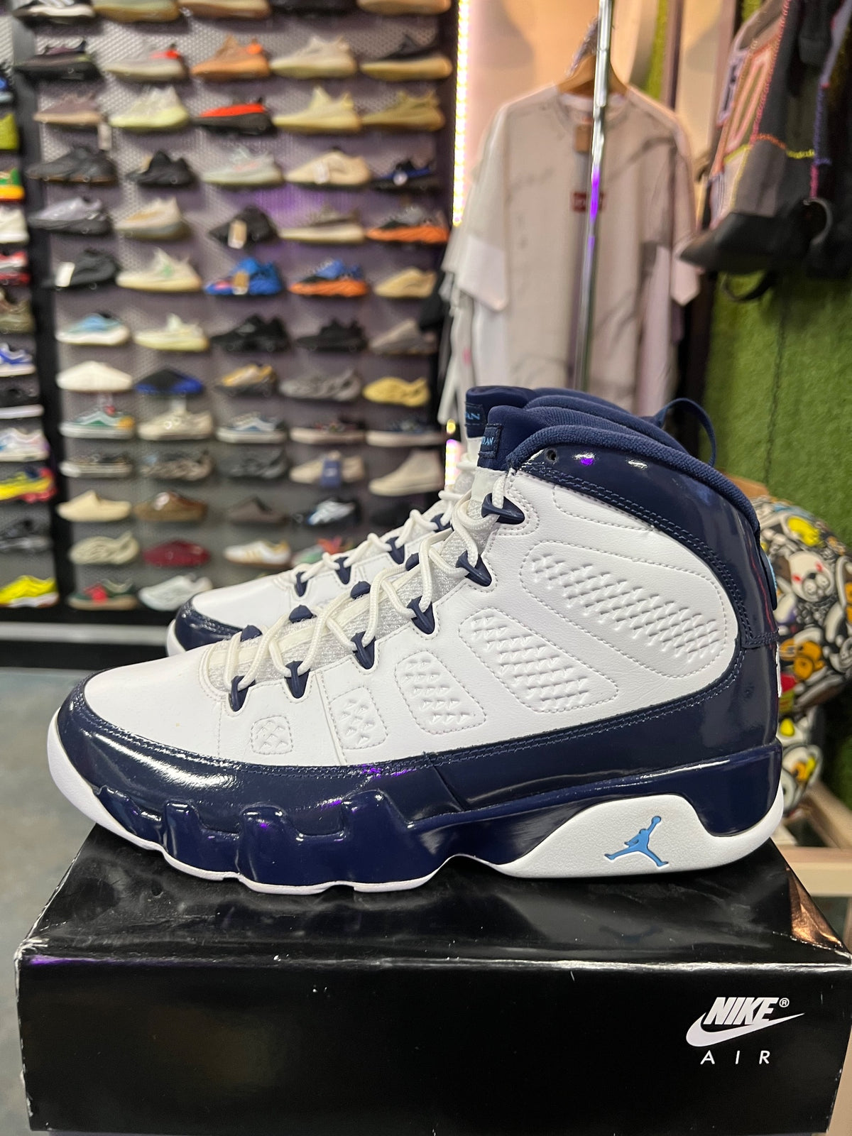 Jordan 9 Retro Pearl Blue
