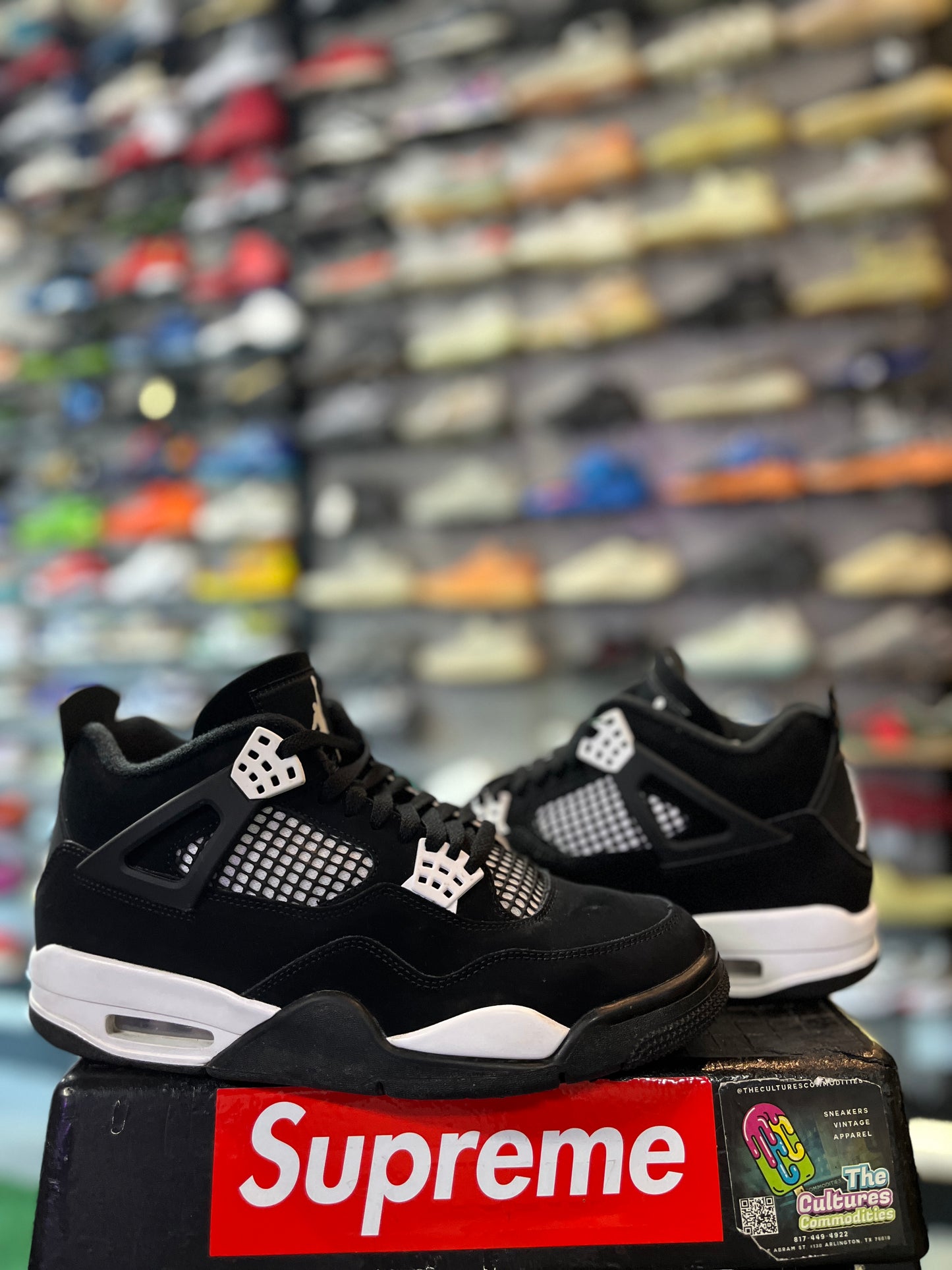 Jordan 4 Retro White Thunder (AC)