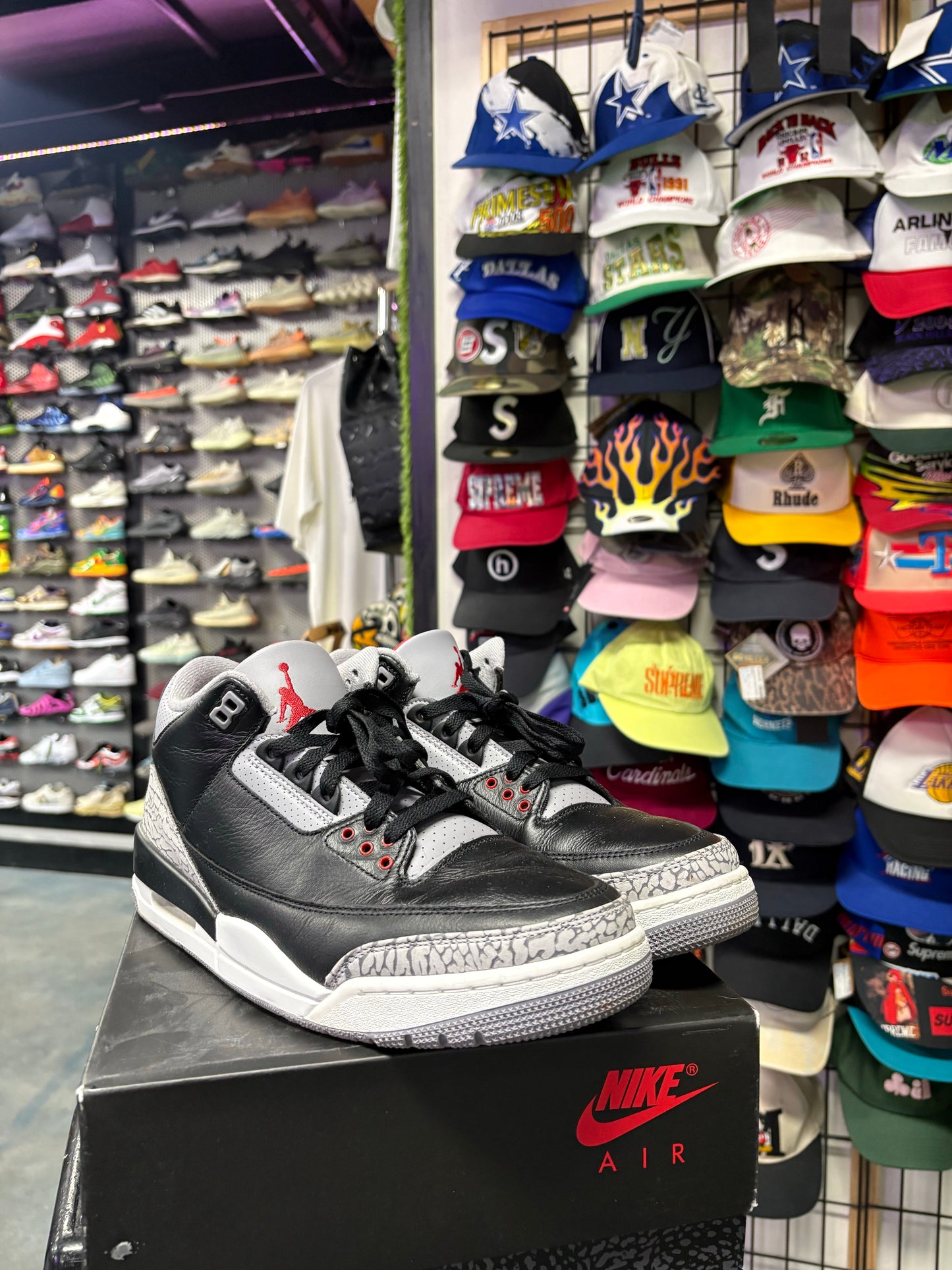 Jordan 3 Retro OG Black Cement (2024)