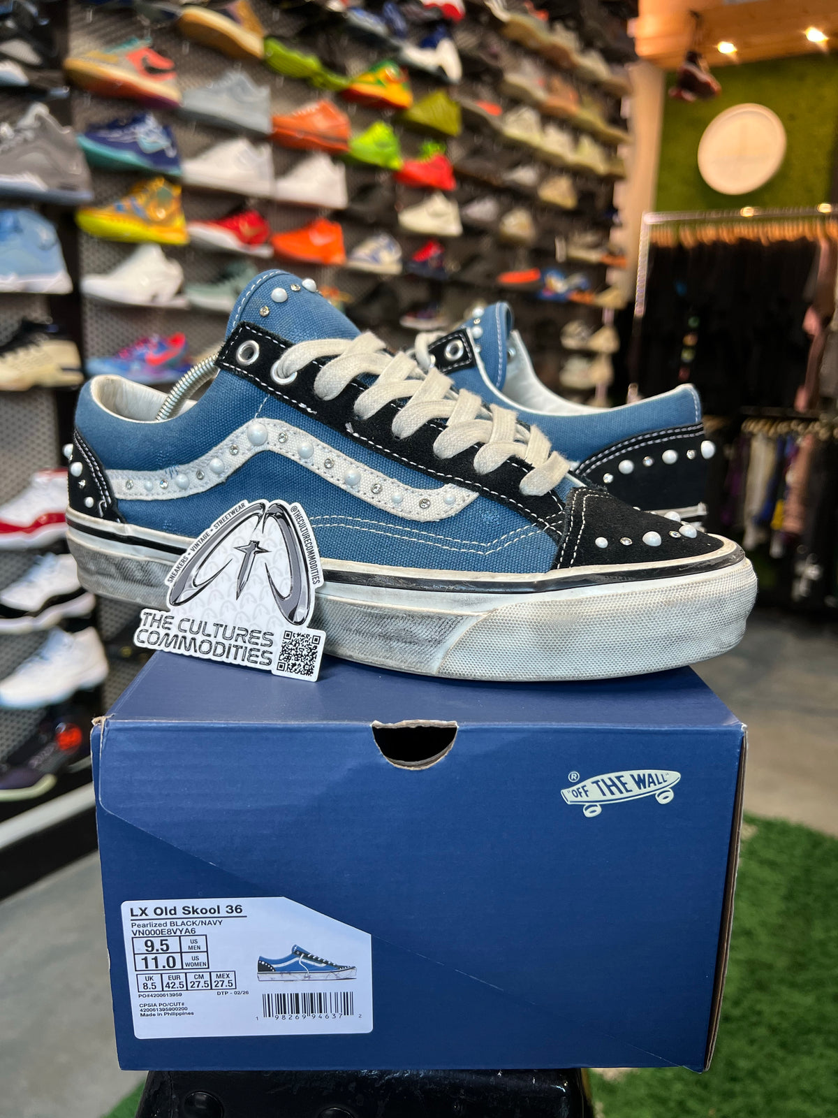 Vans LX Old Skool 36 Pearlized Pack Black Navy