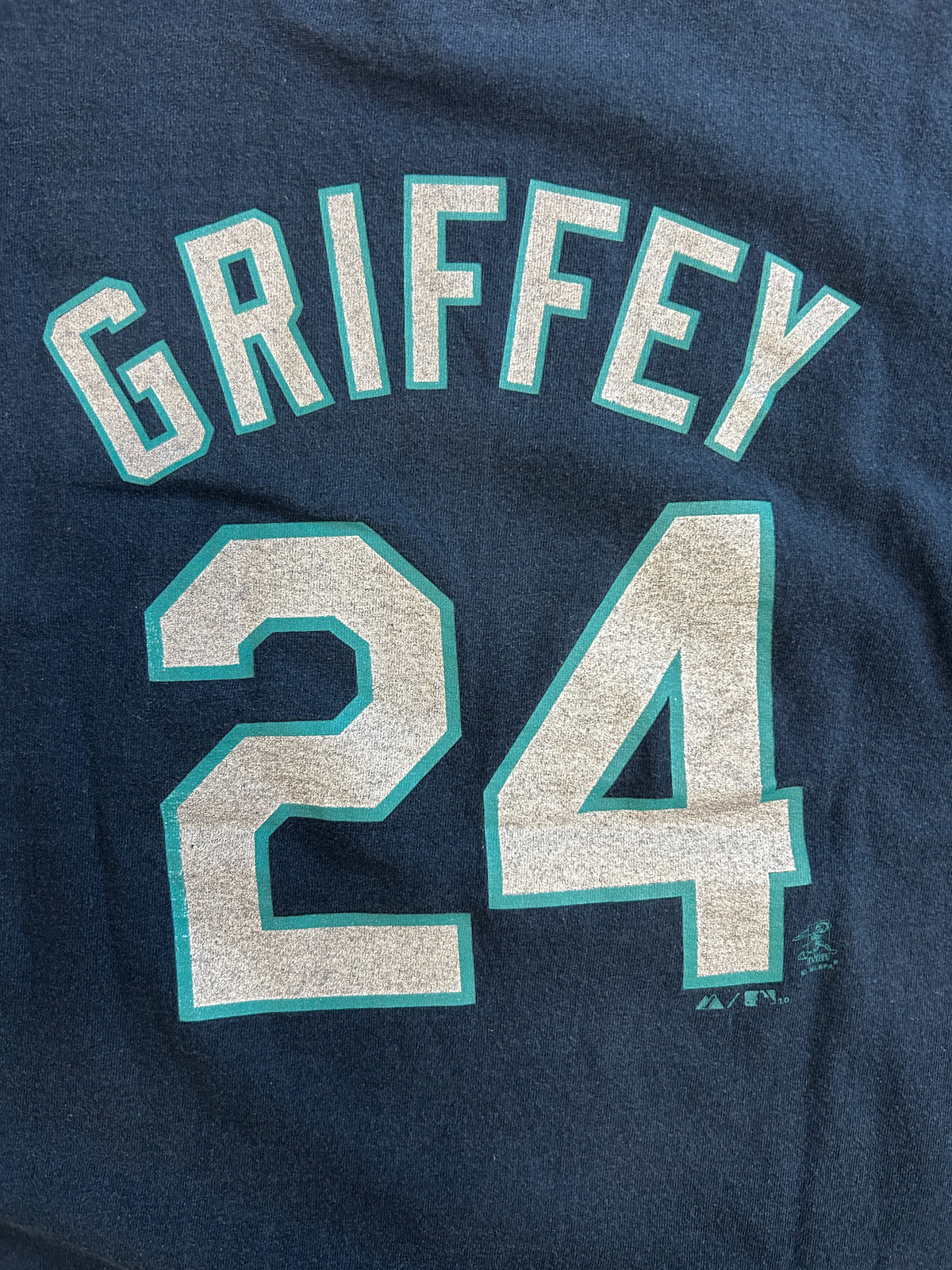 Vintage Seattle Mariners Griffey 24 Navy Tee