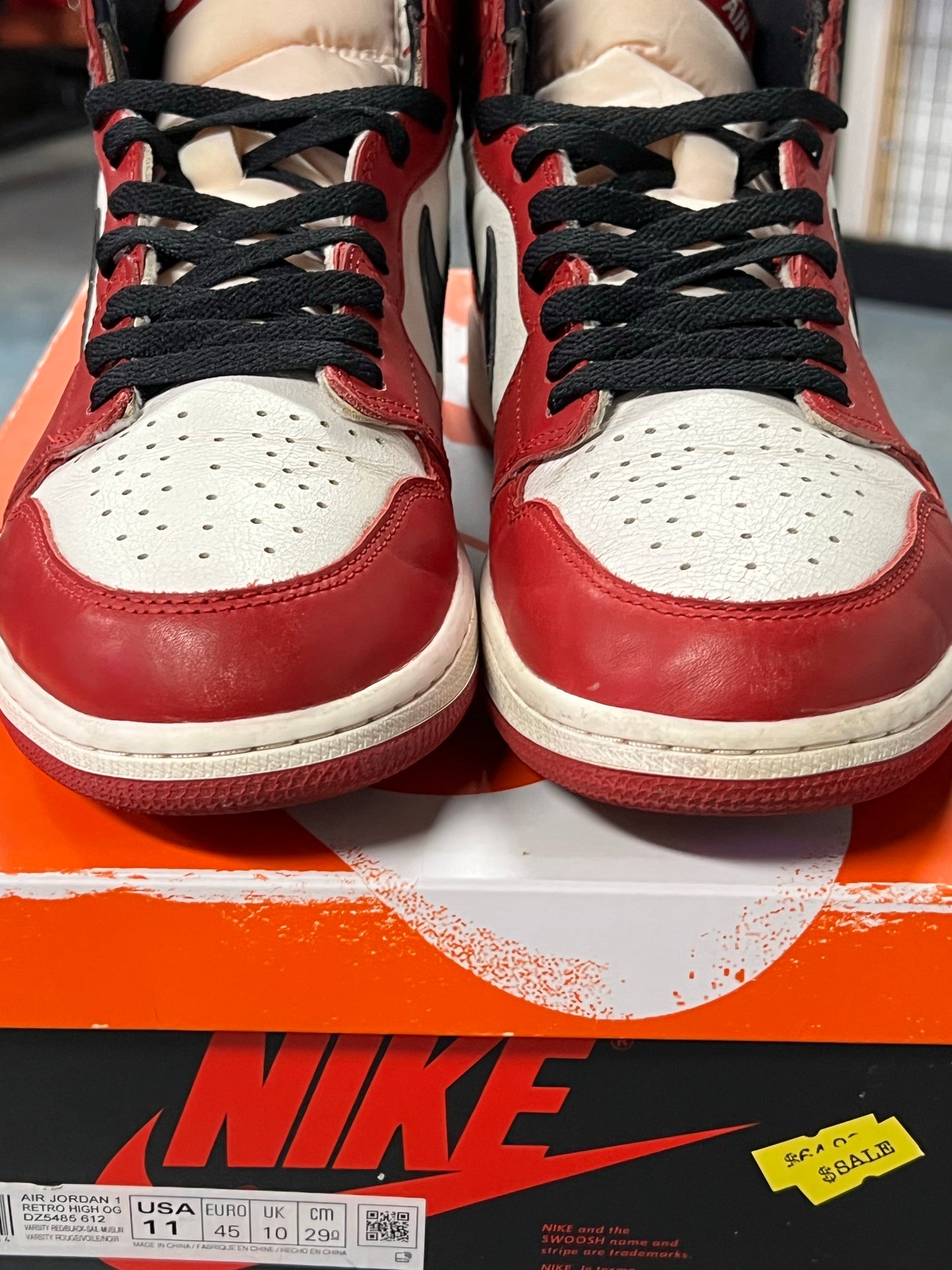 Jordan 1 Retro High OG Chicago Lost and Found