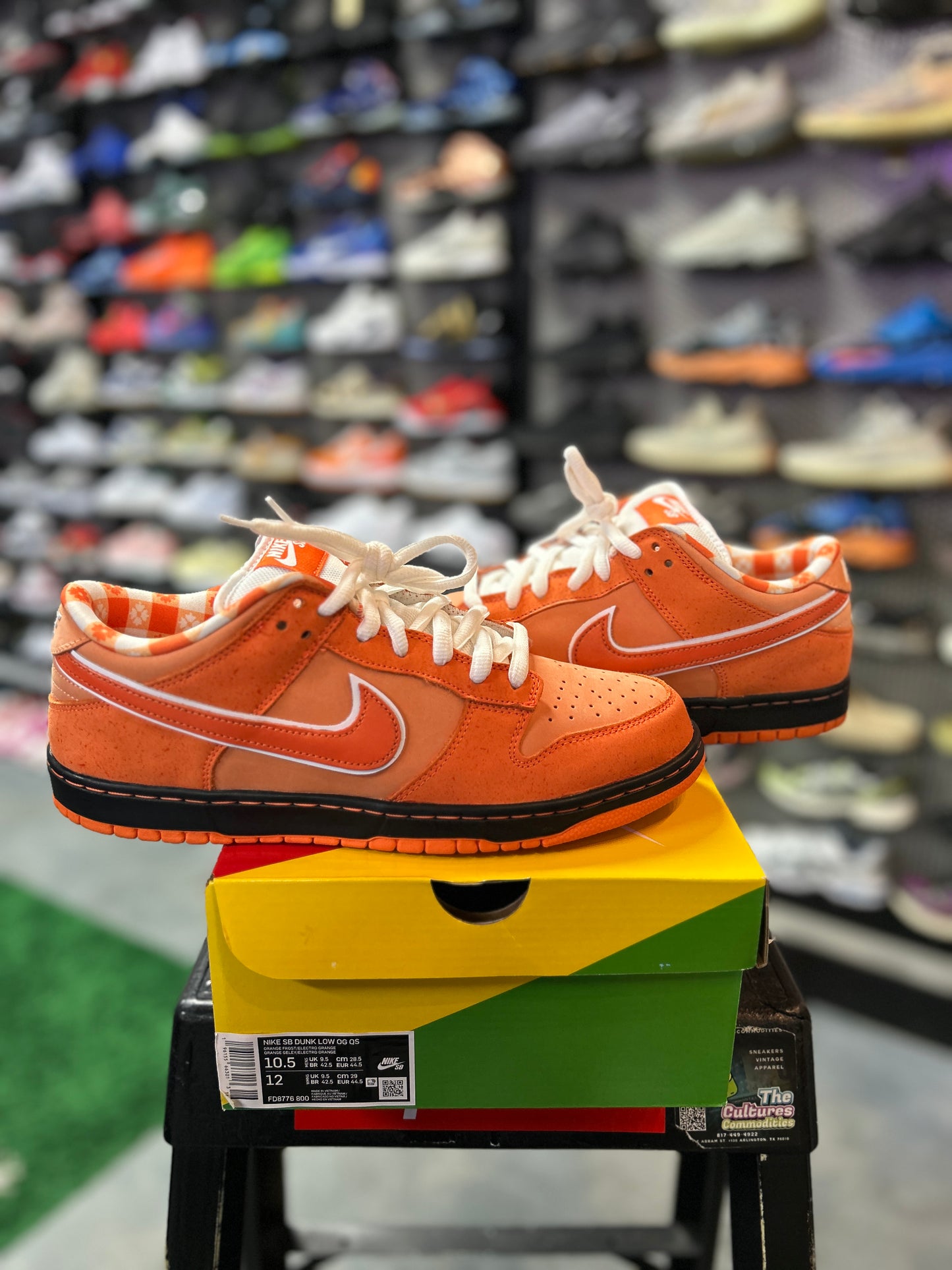 Nike SB Dunk Low Concepts Orange Lobster (Special Box)