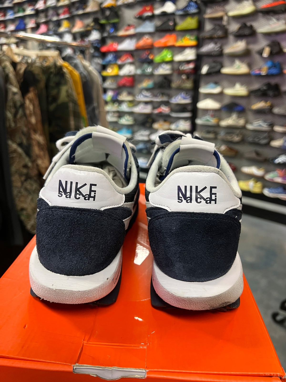 Nike LD Waffle SF sacai Fragment Blue Void
