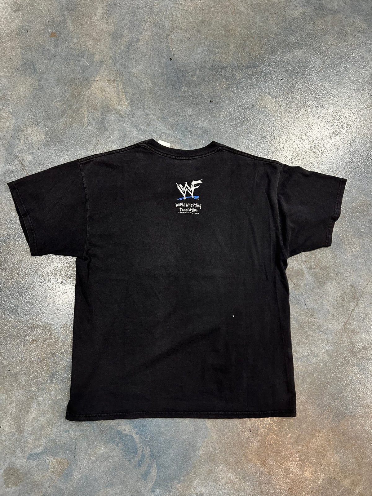 Vintage 1998 Anything can happen Stone Cold Wrestling Black Tee