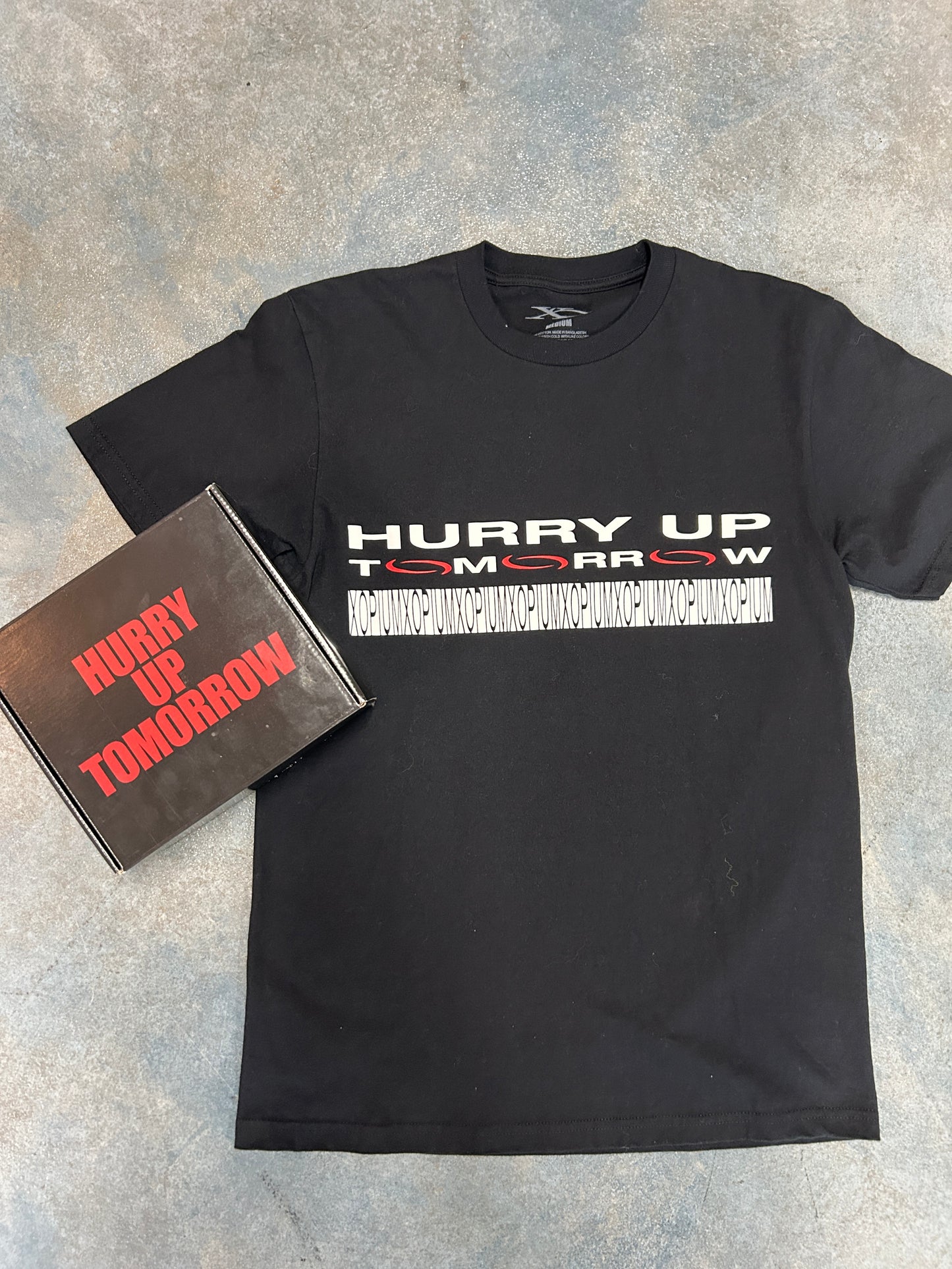 The WEEKND Limited Edition Hurry Up Tomorrow Timeless CD + Tee Box