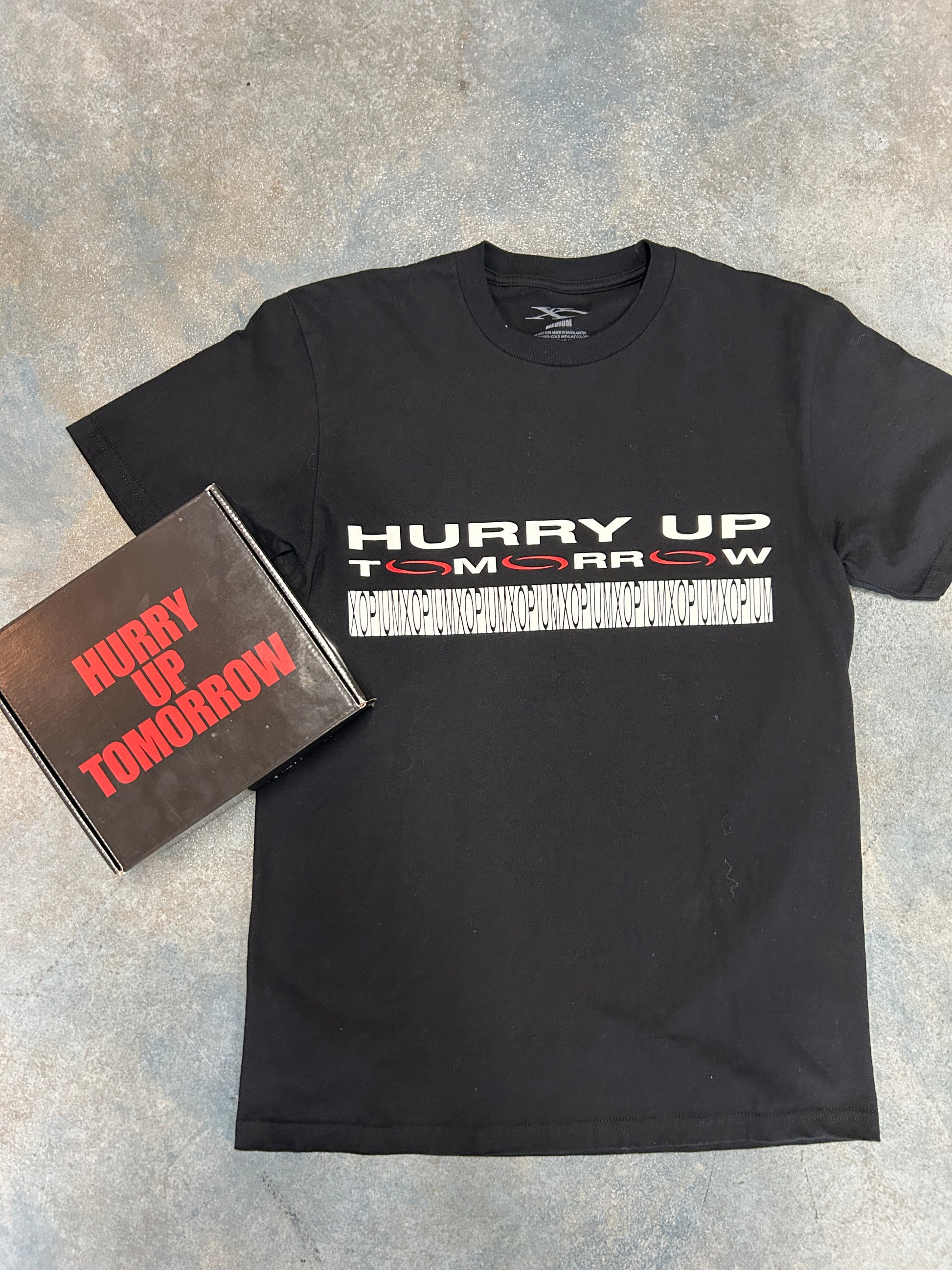 The WEEKND Limited Edition Hurry Up Tomorrow Timeless CD + Tee Box