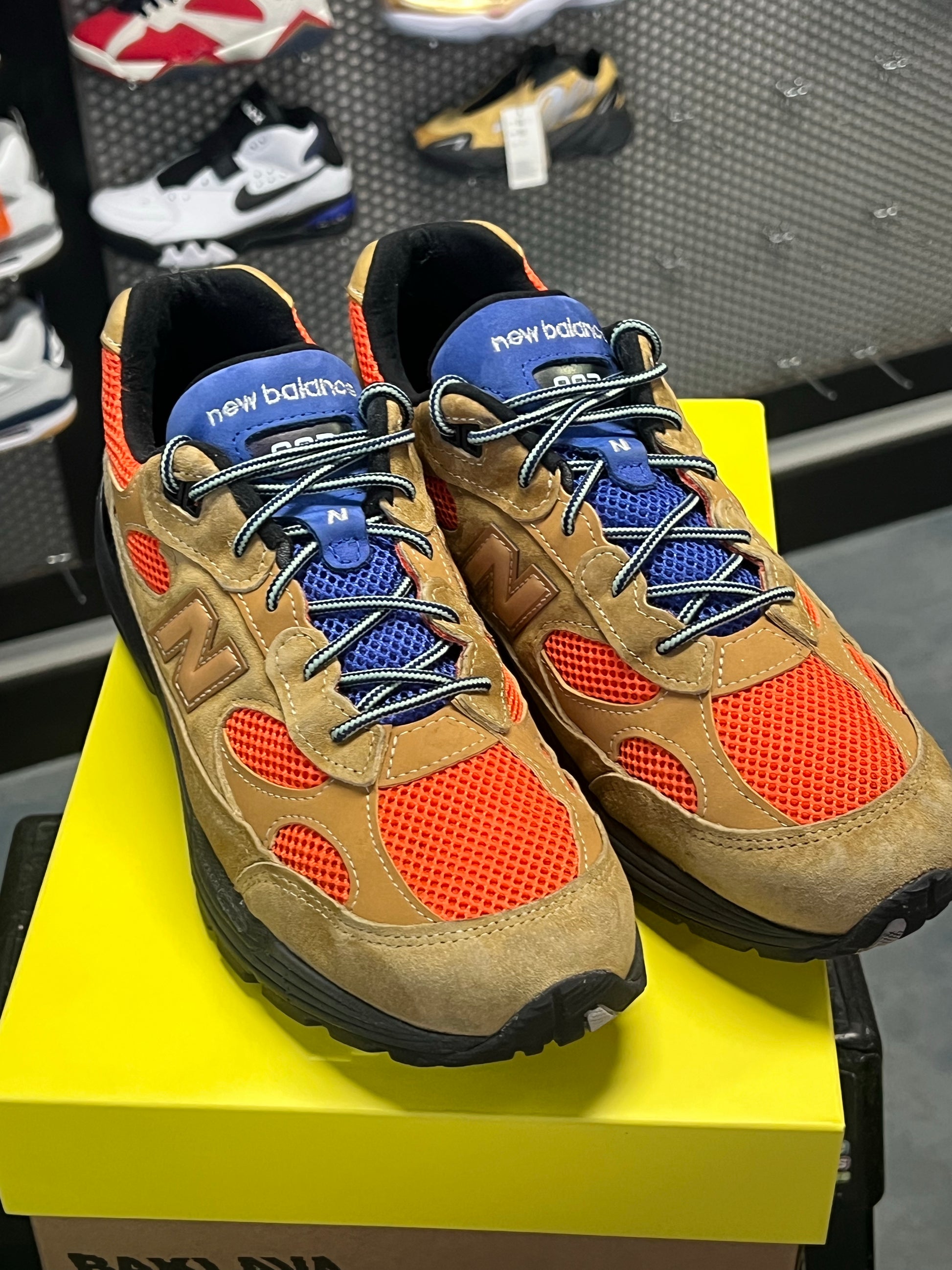 New Balance 992 MiUSA Action Bronson Tiger Eye