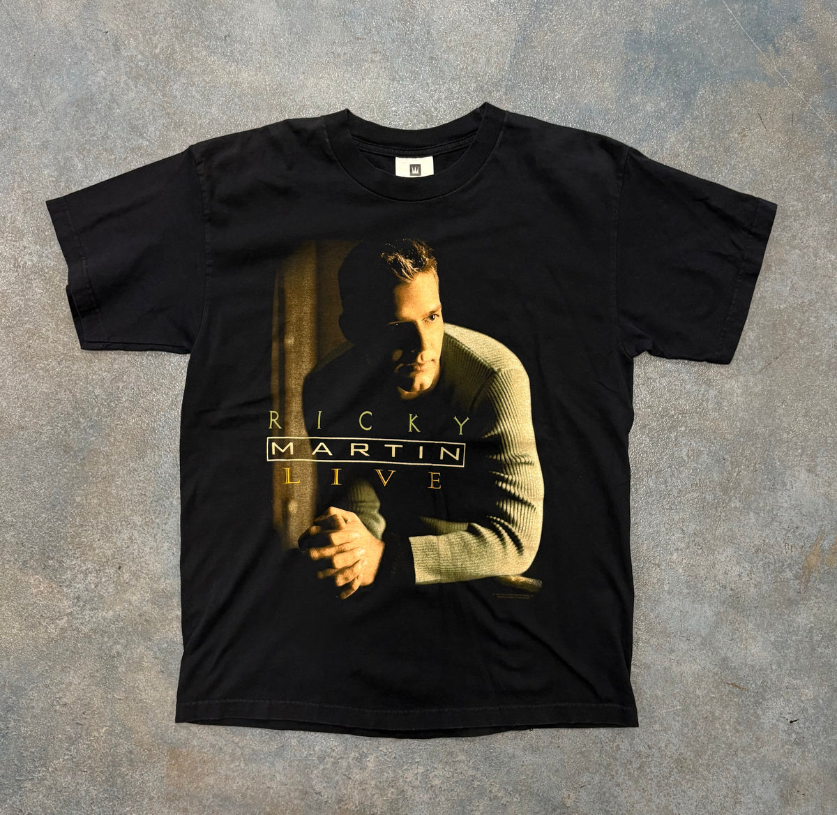 Vintage Ricky Martin Livin' La Vida Loca Tour 2000 Tshirt OTF