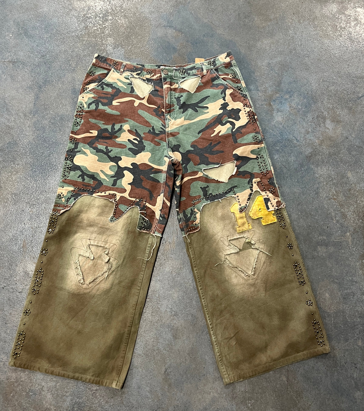 Vale Forever Armor Pants ‘Tan Green Camo’