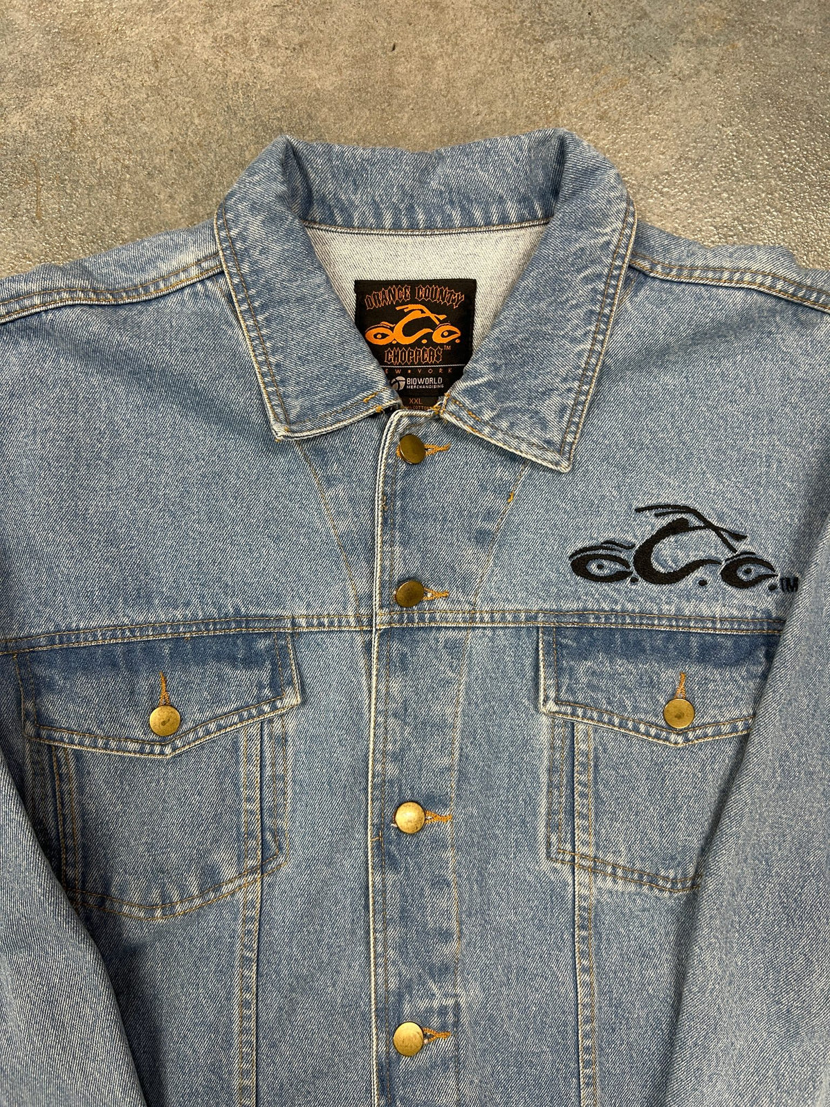 Vintage Orange County Jean Jacket