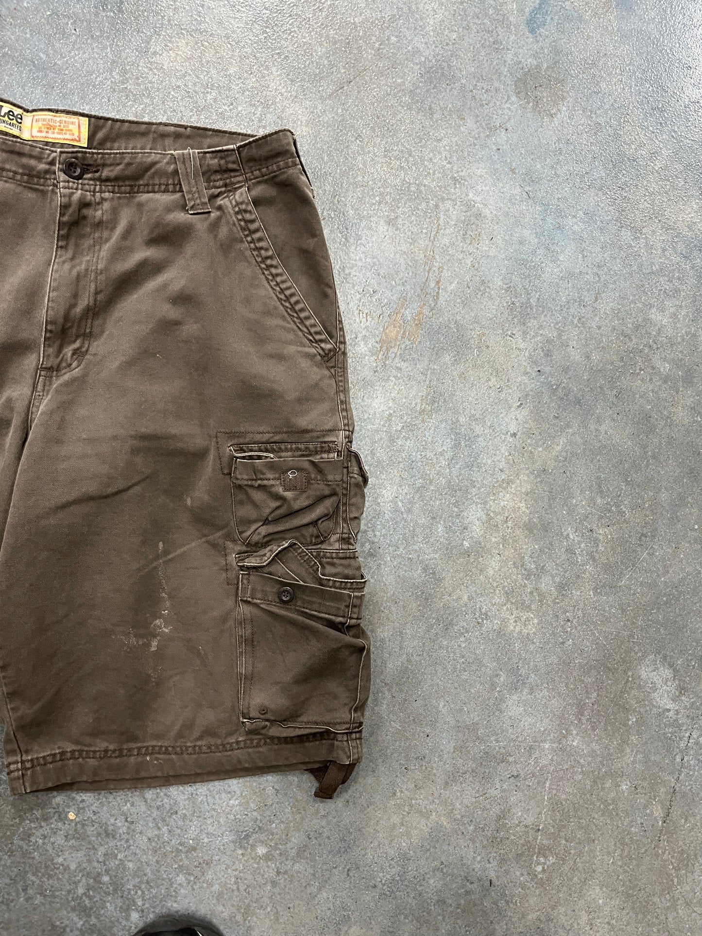 Lee Brown Cargo Shorts (RS)