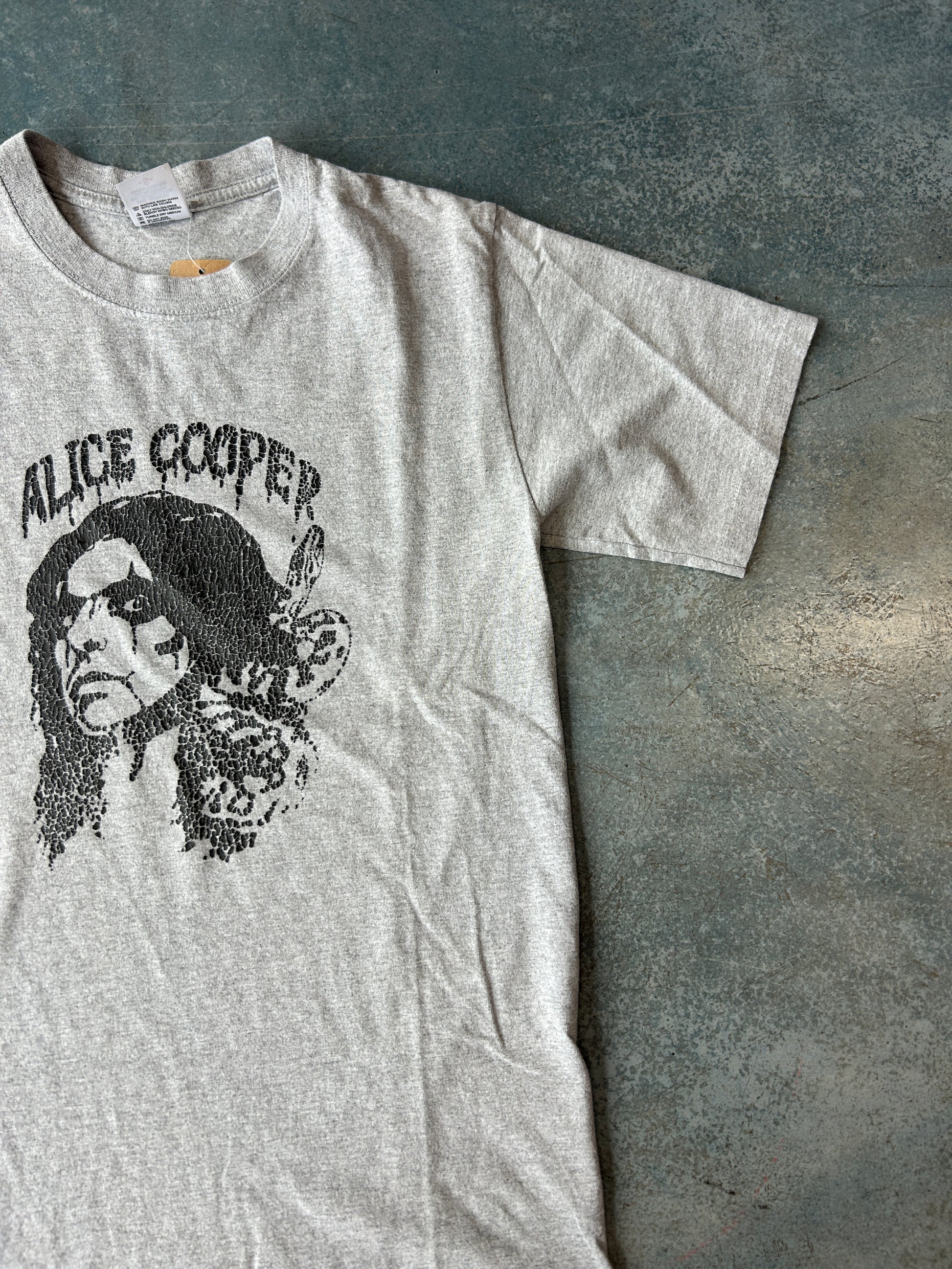 Alice cooper Gray Tee OTF