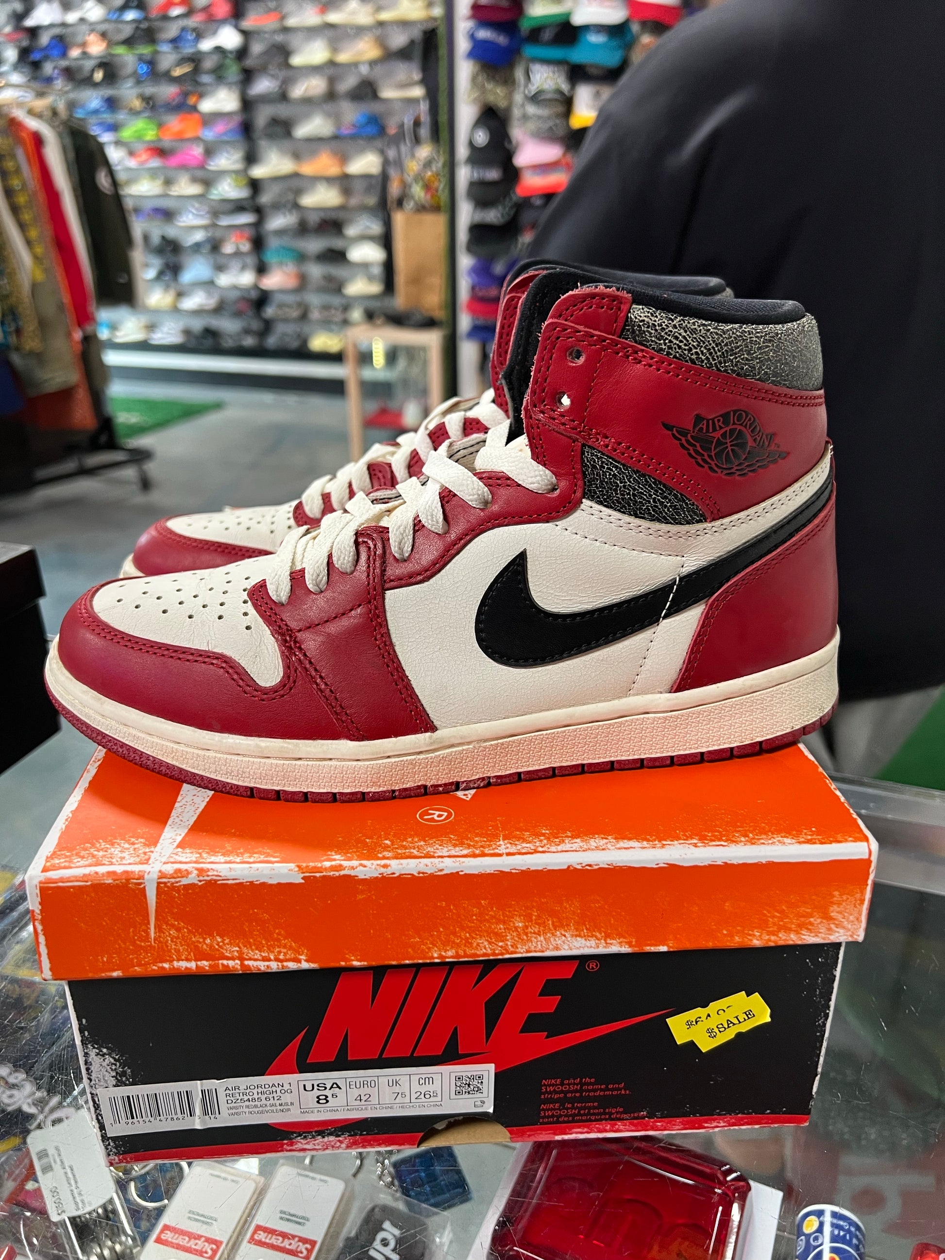 Jordan 1 Retro High OG Chicago Lost and Found