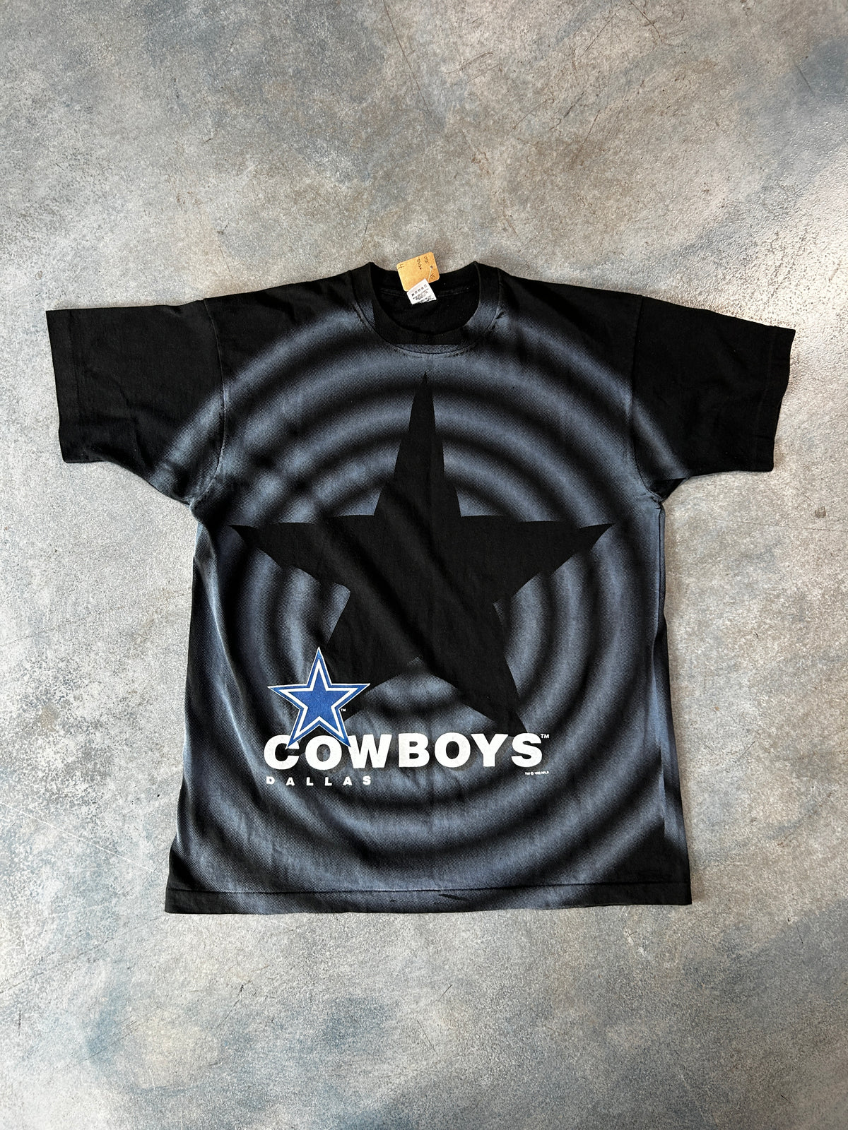 Vintage 1993 NFL Dallas Cowboys All Over Print Big Star Tee
