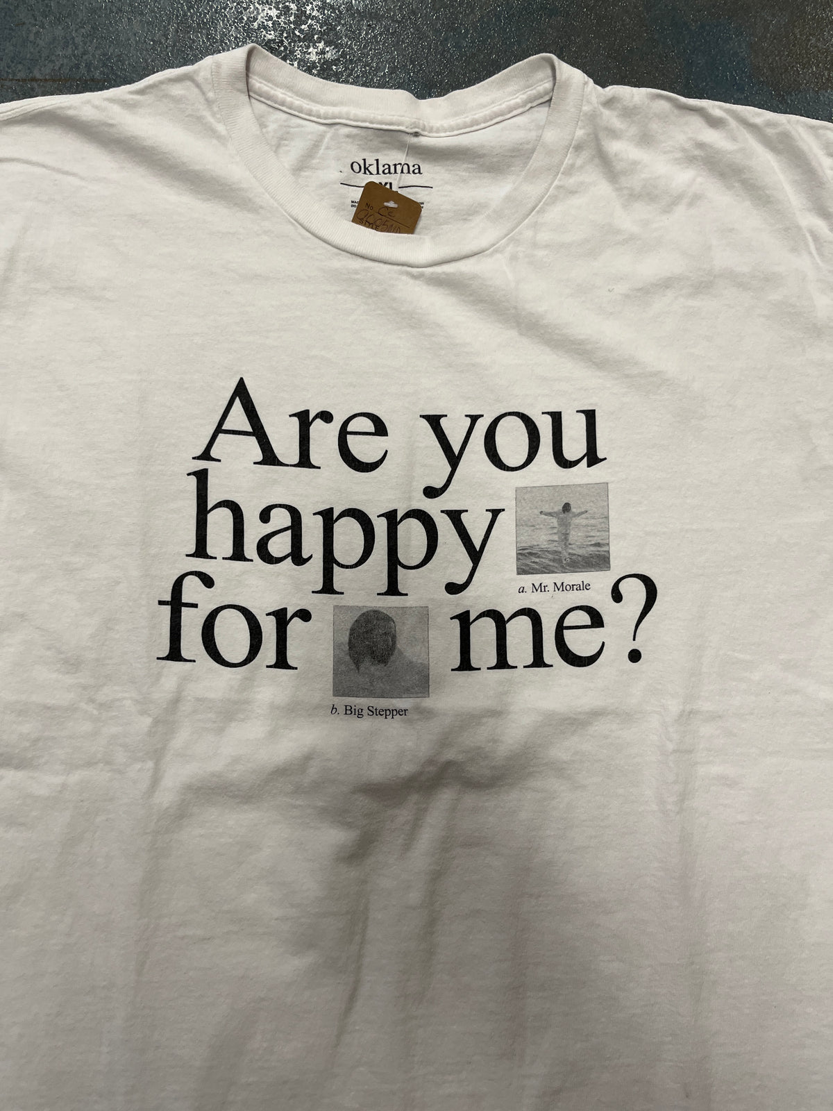 Kendrick lamar tour tee OTF